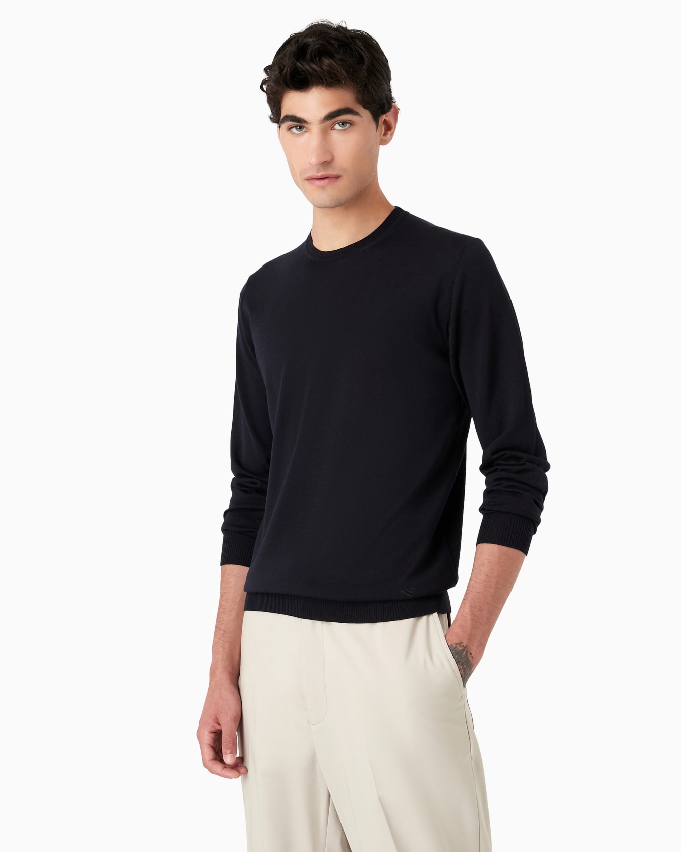 Pull en pure laine vierge Diapositive 1