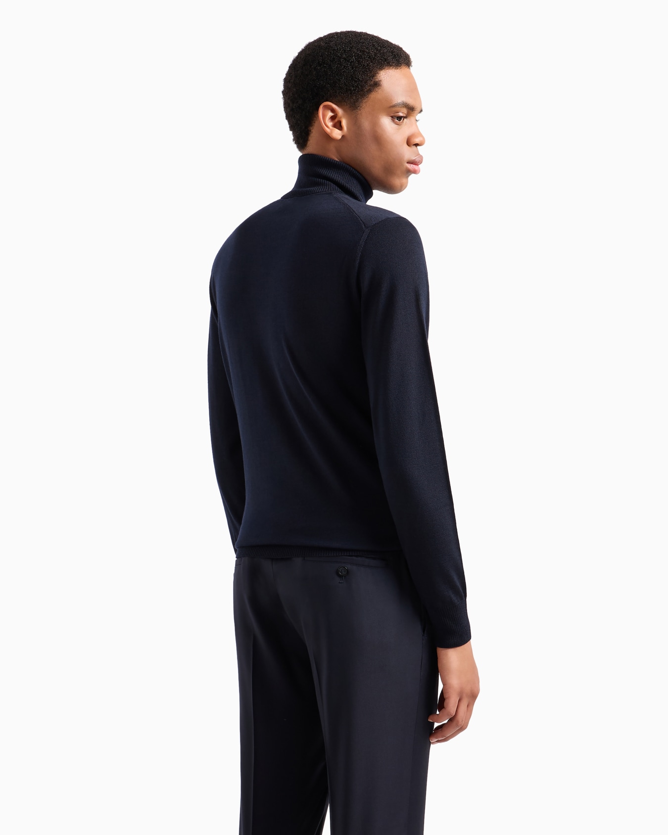 Pure virgin-wool rollneck Slide 2