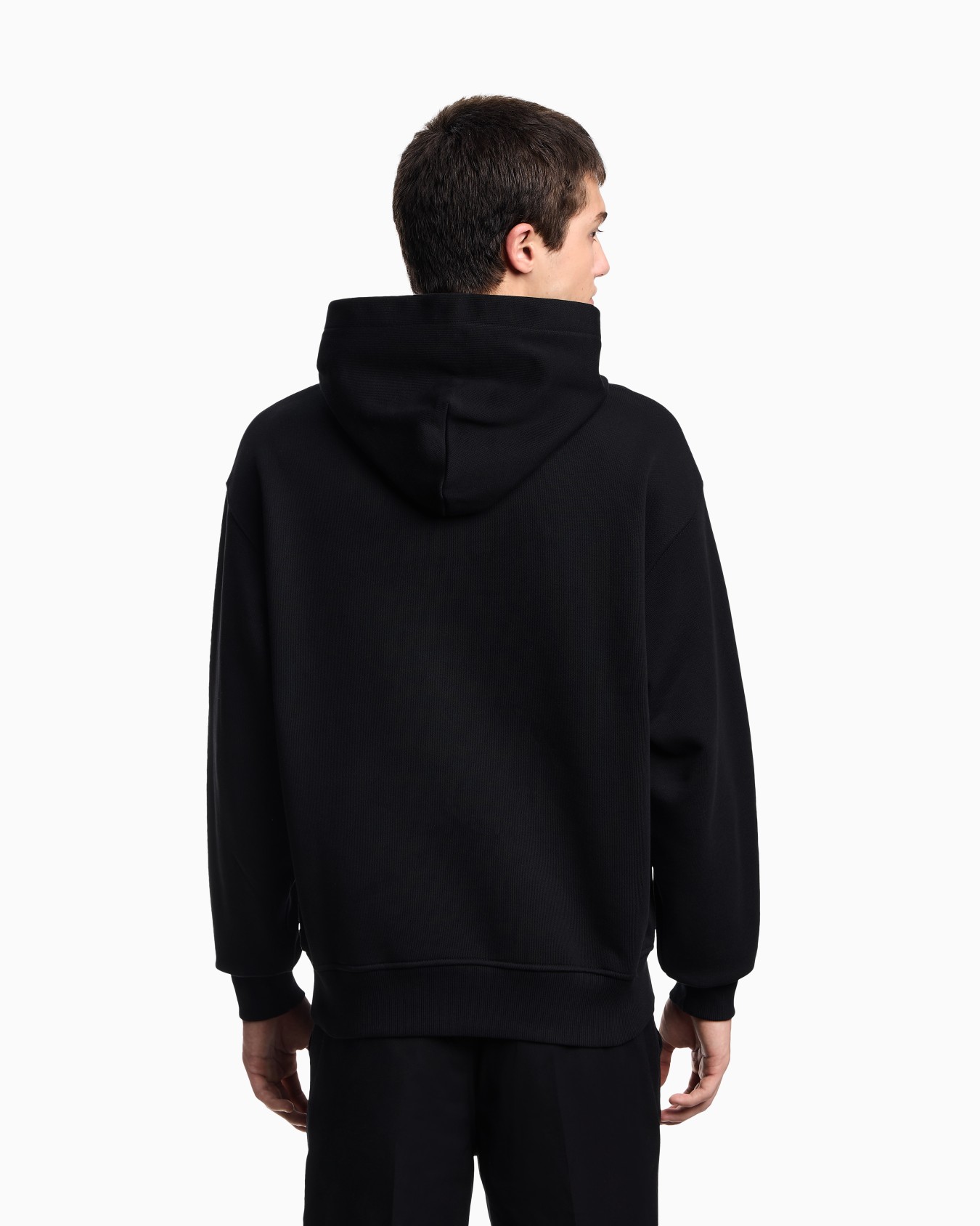 Jersey hooded sweatshirt Slide 2