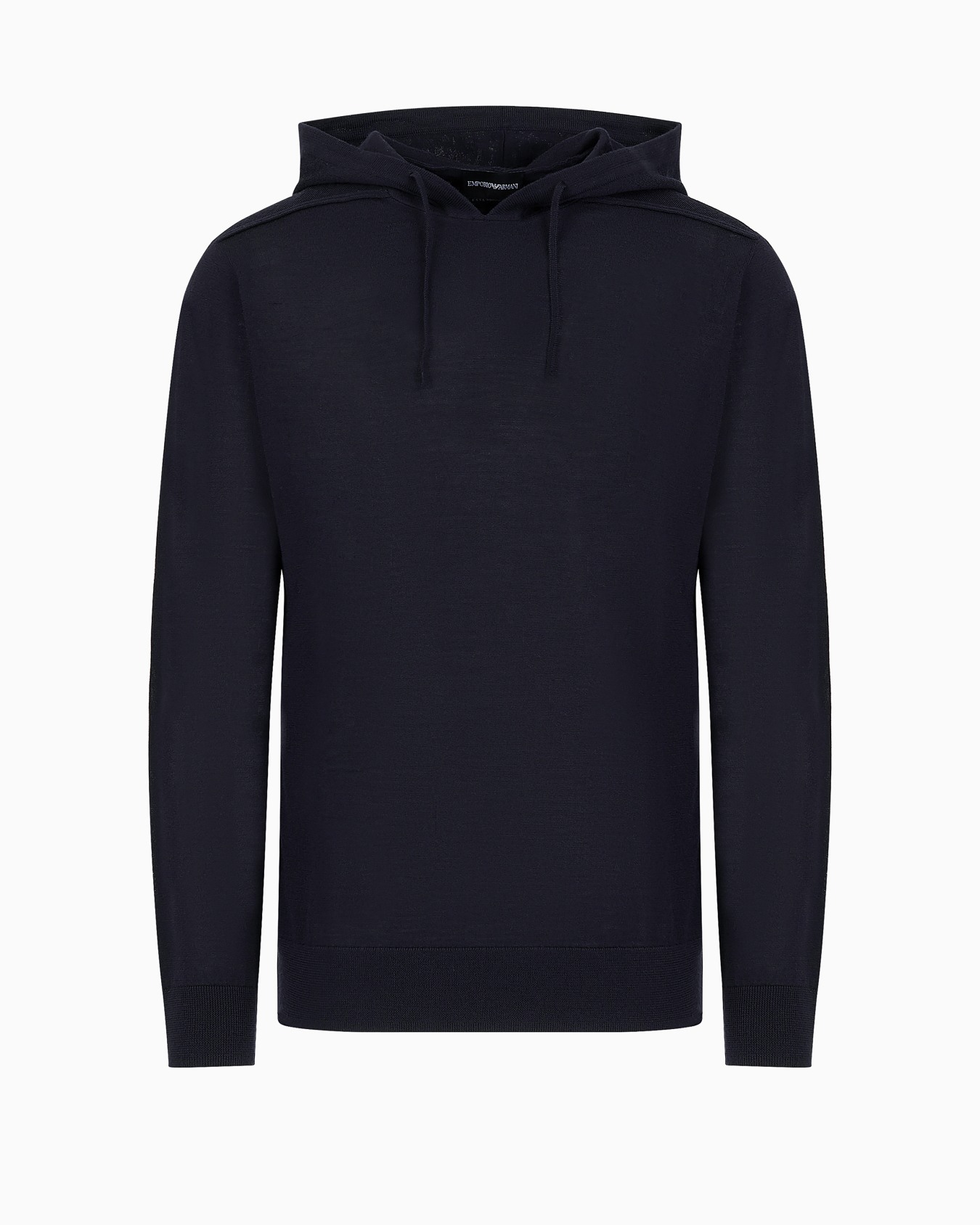 ASV Lyocell and wool-blend jumper with hood Slide 0