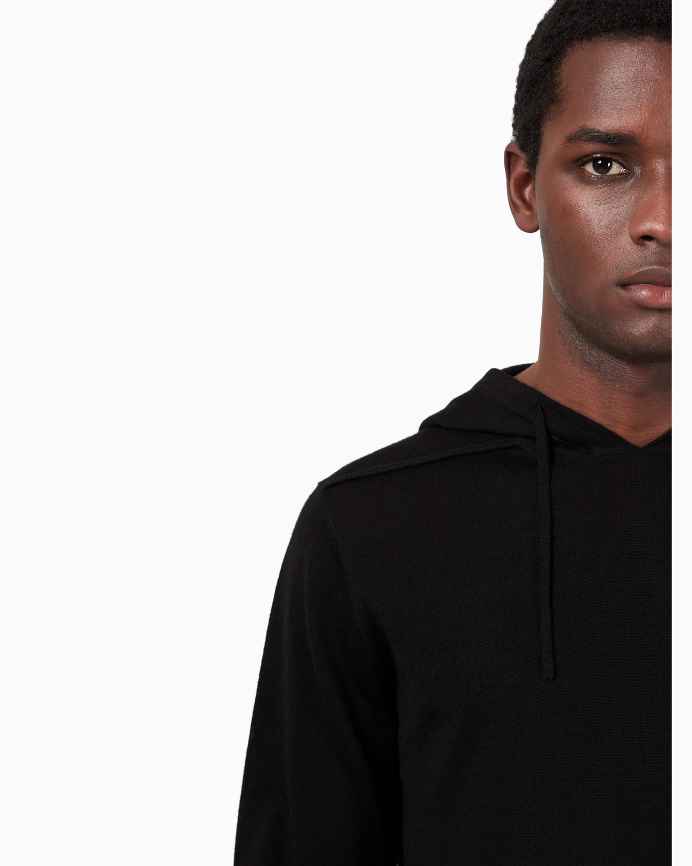 ASV Lyocell and wool-blend jumper with hood Slide 5