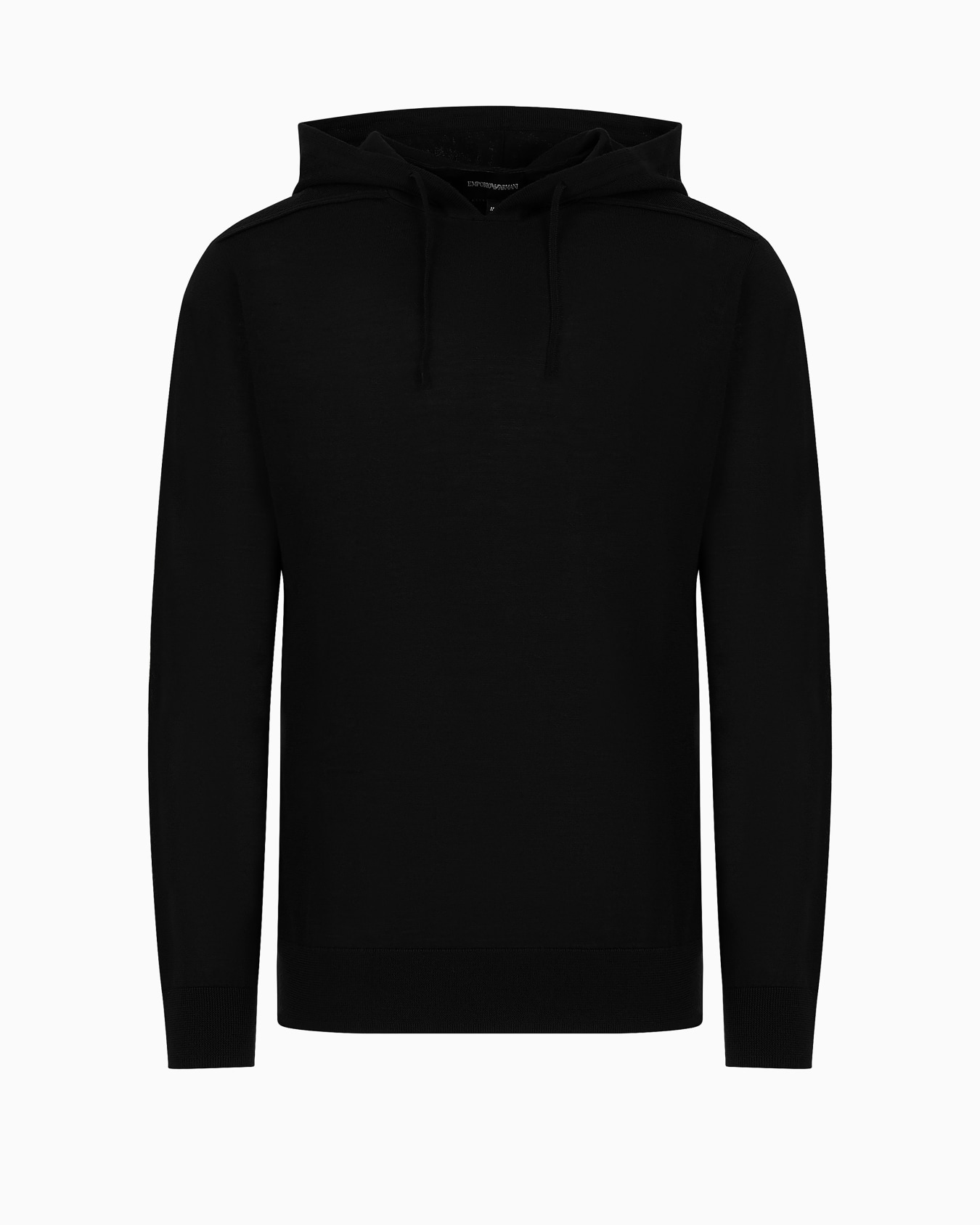 ASV Lyocell and wool-blend jumper with hood Slide 0