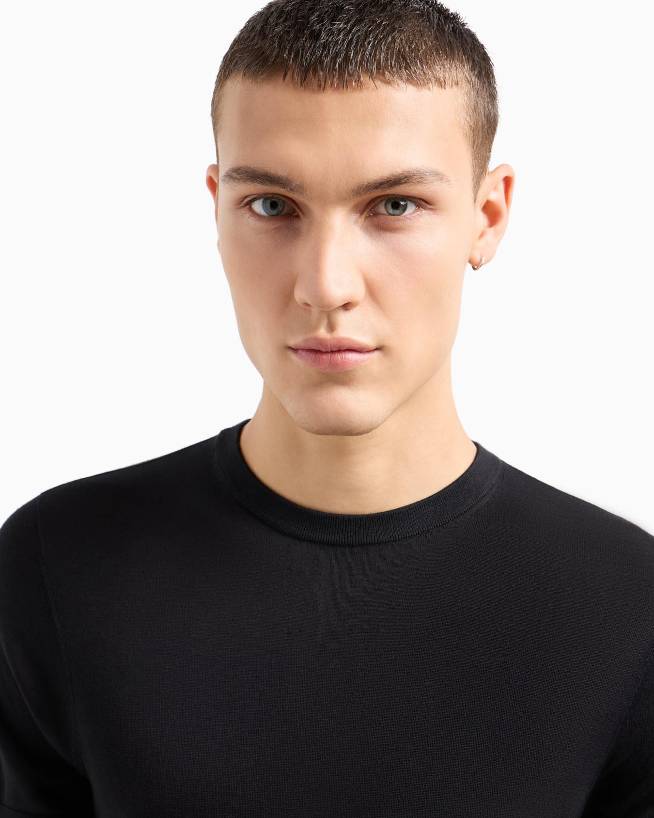 Plain-weave pure-silk jumper Slide 4