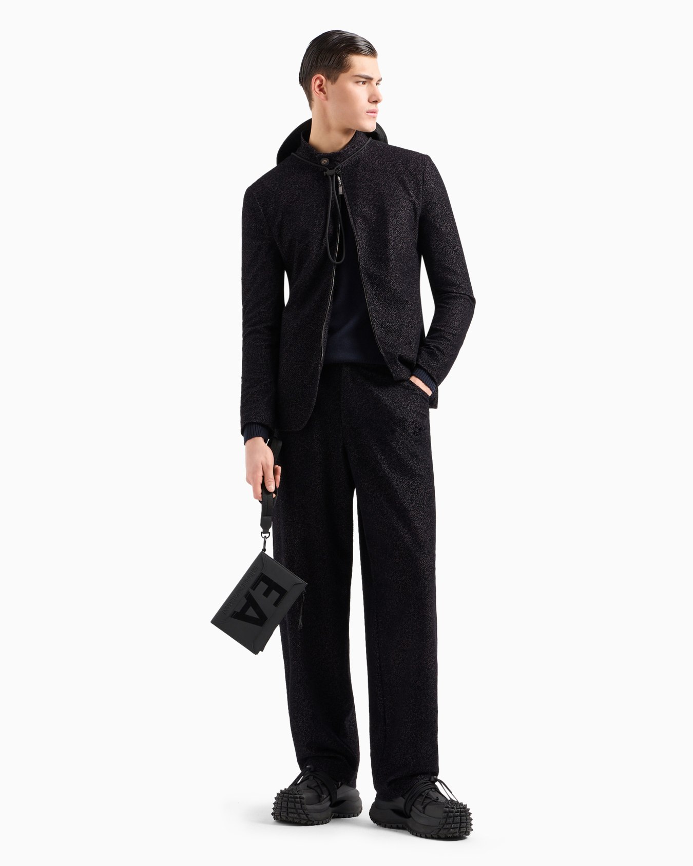 Virgin-wool, regular-fit jumper Slide 3
