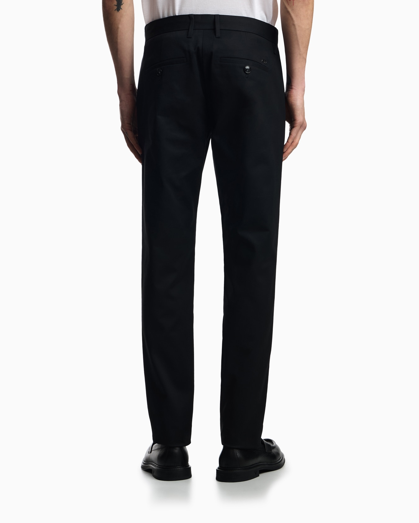 Comfort-gabardine chinos Slide 2