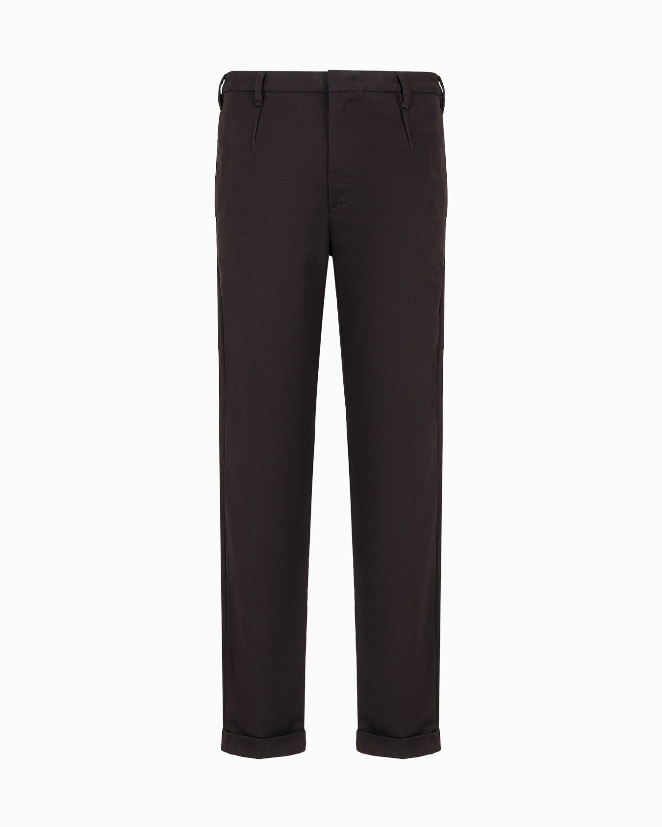 Compact cotton chinos Slide 0