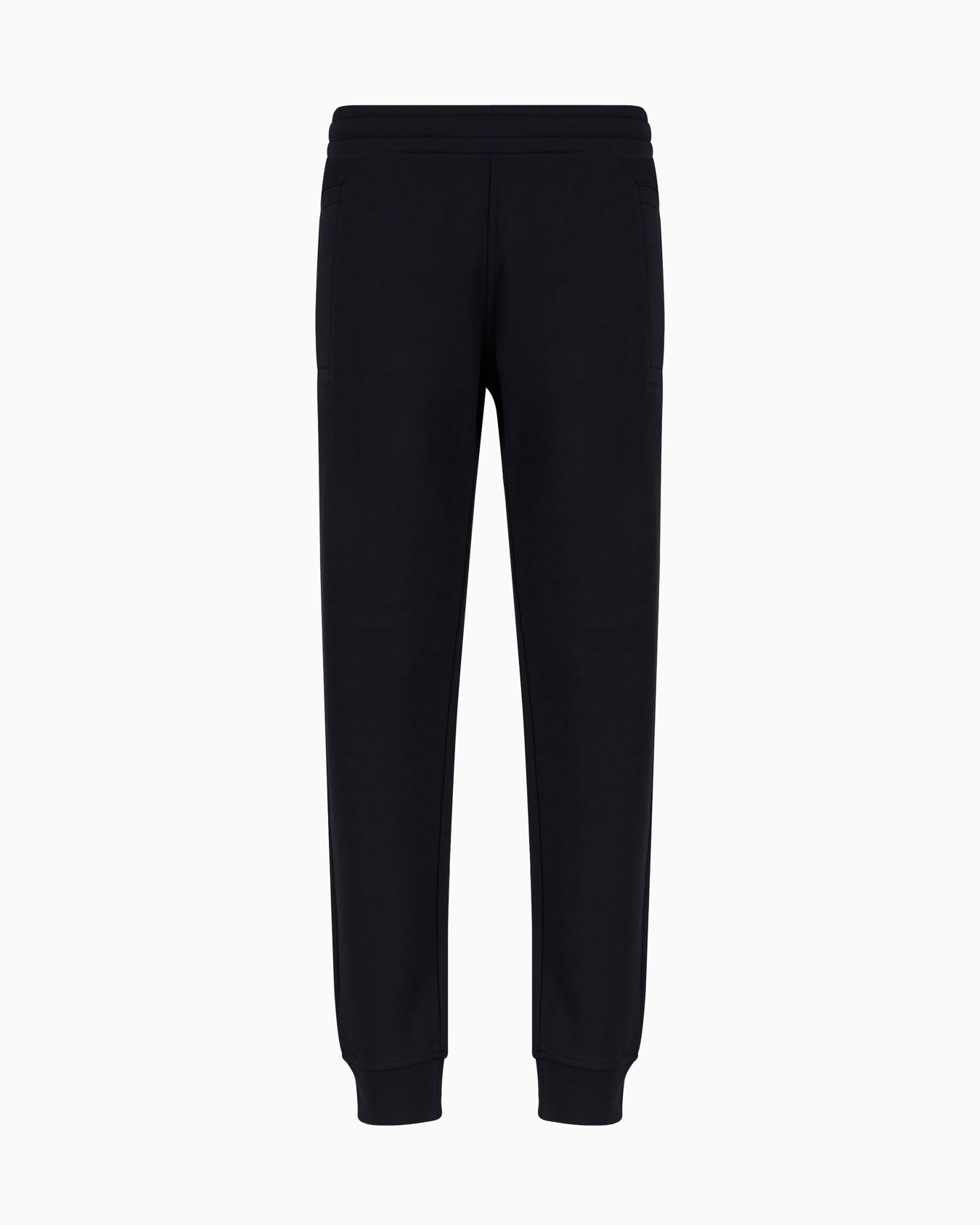 Pantalones de chándal en mezcla de felpa y modal Diapositiva 0