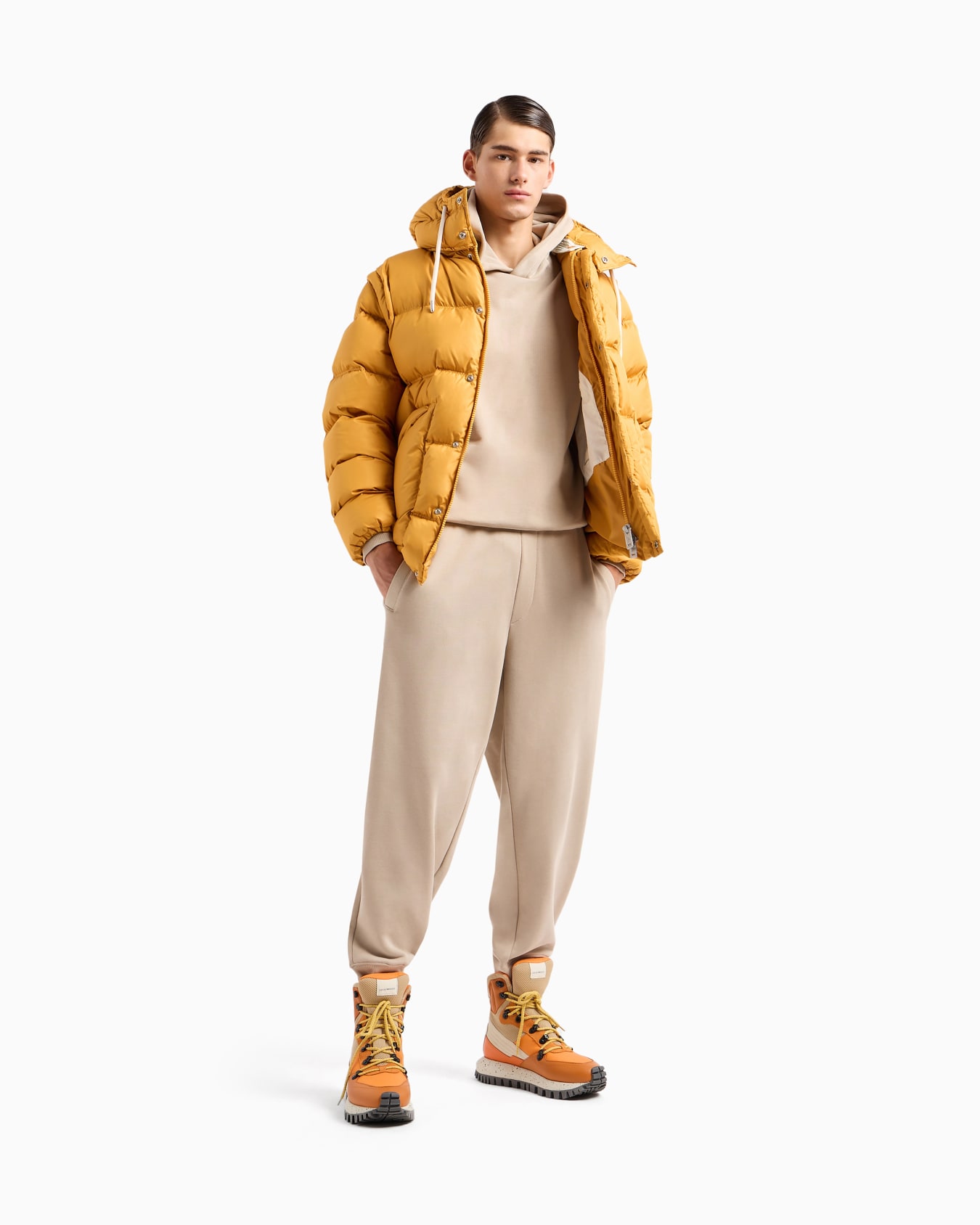 Jersey drawstring joggers Slide 1