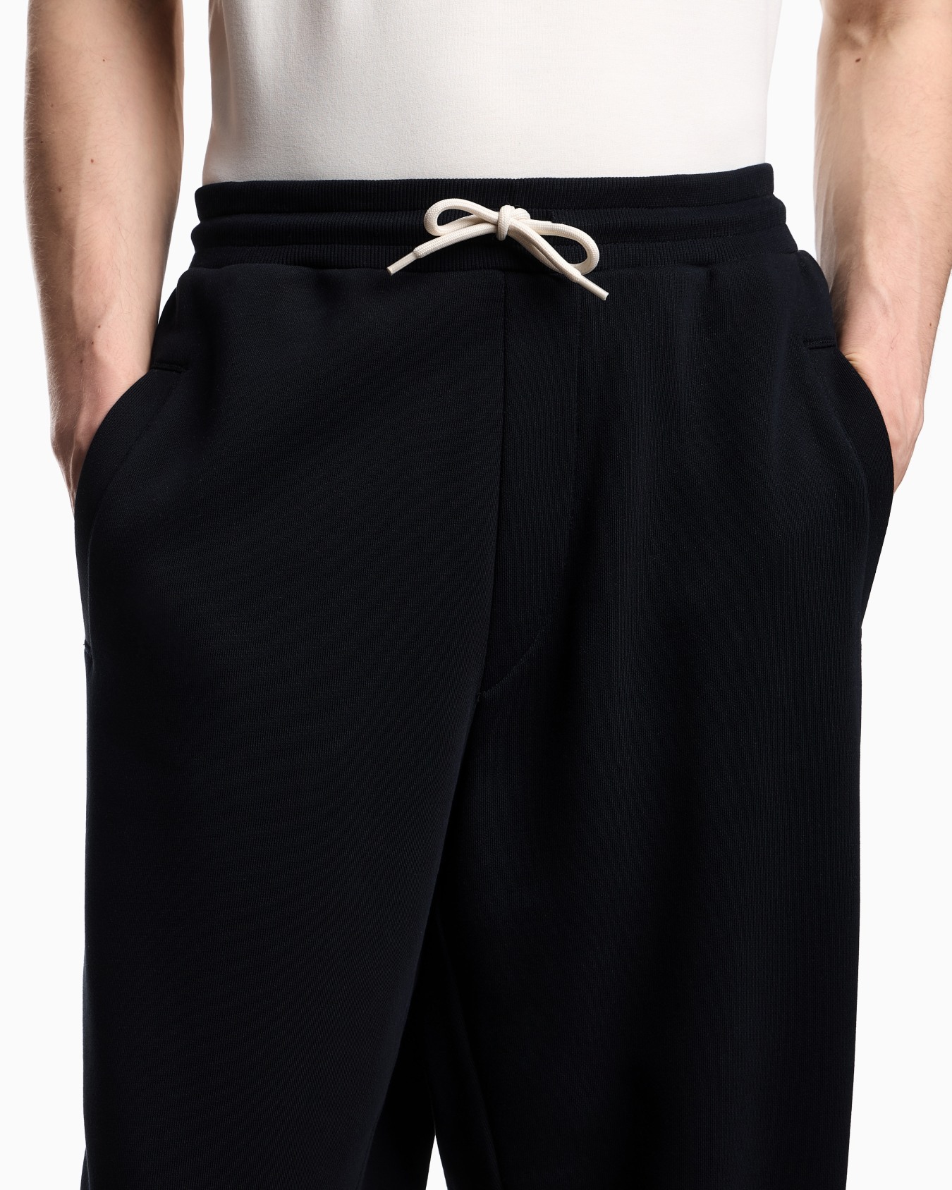 Jersey drawstring joggers Slide 4