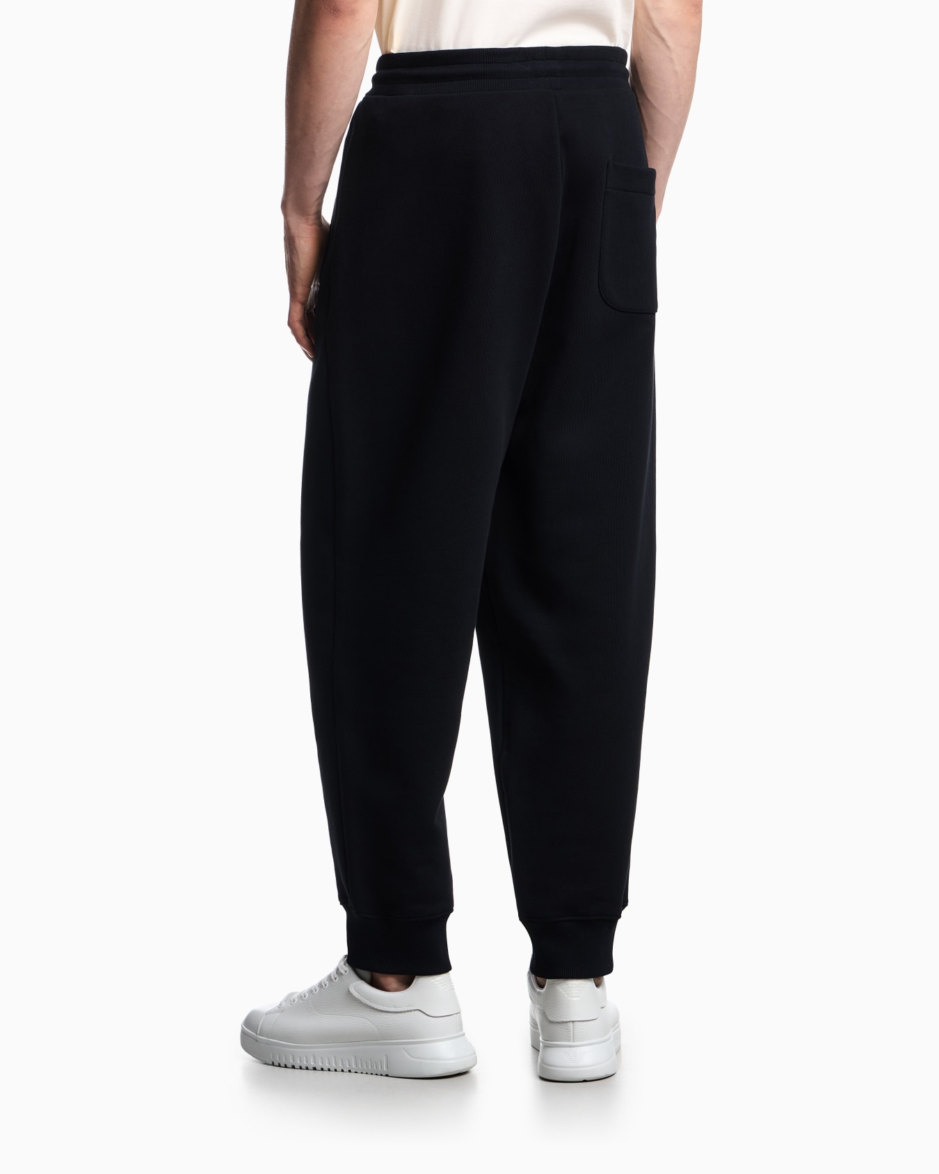 Pantalones de chándal de punto con cordón Diapositiva 2
