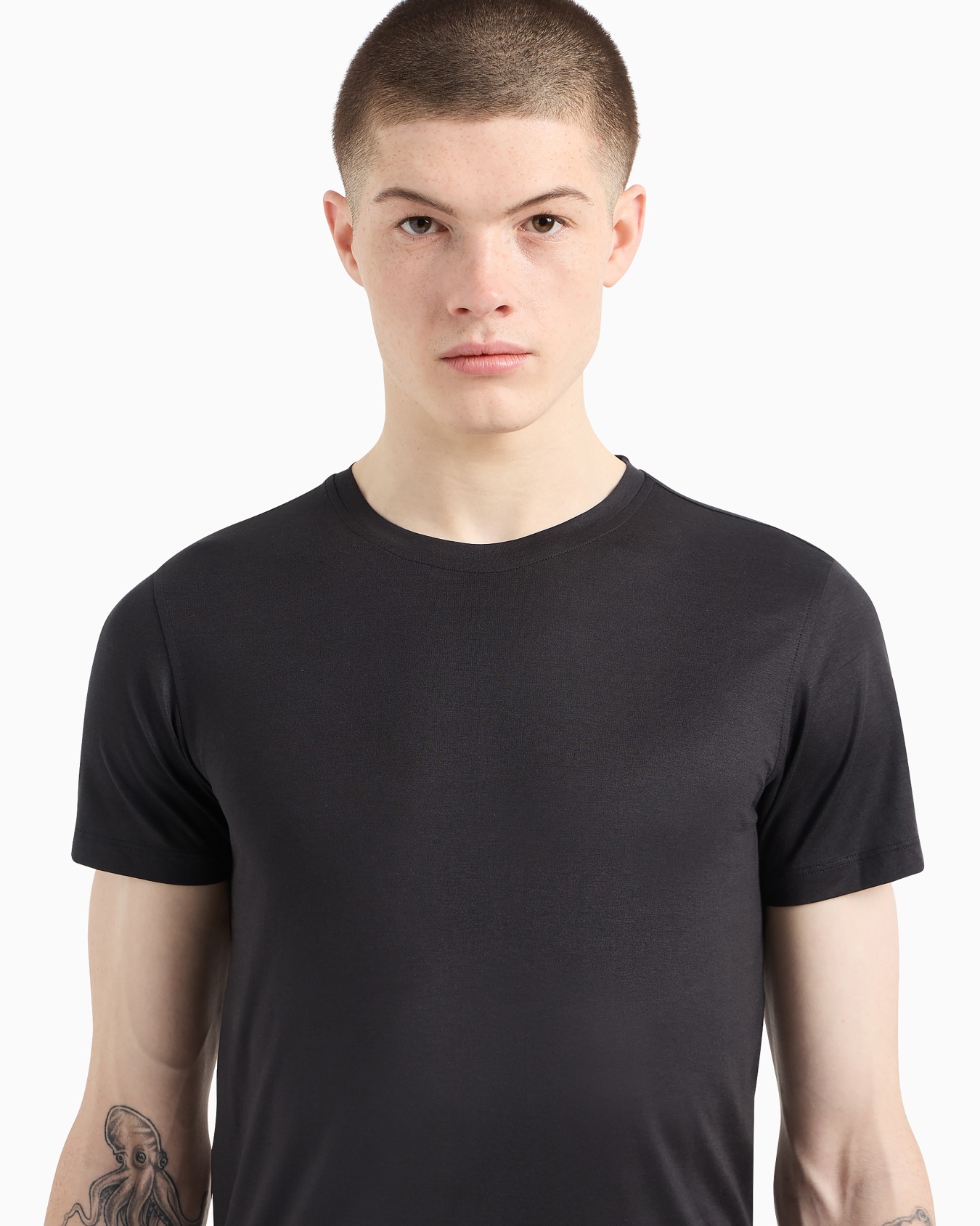 Camiseta de mezcla de seda y algodón Diapositiva 4