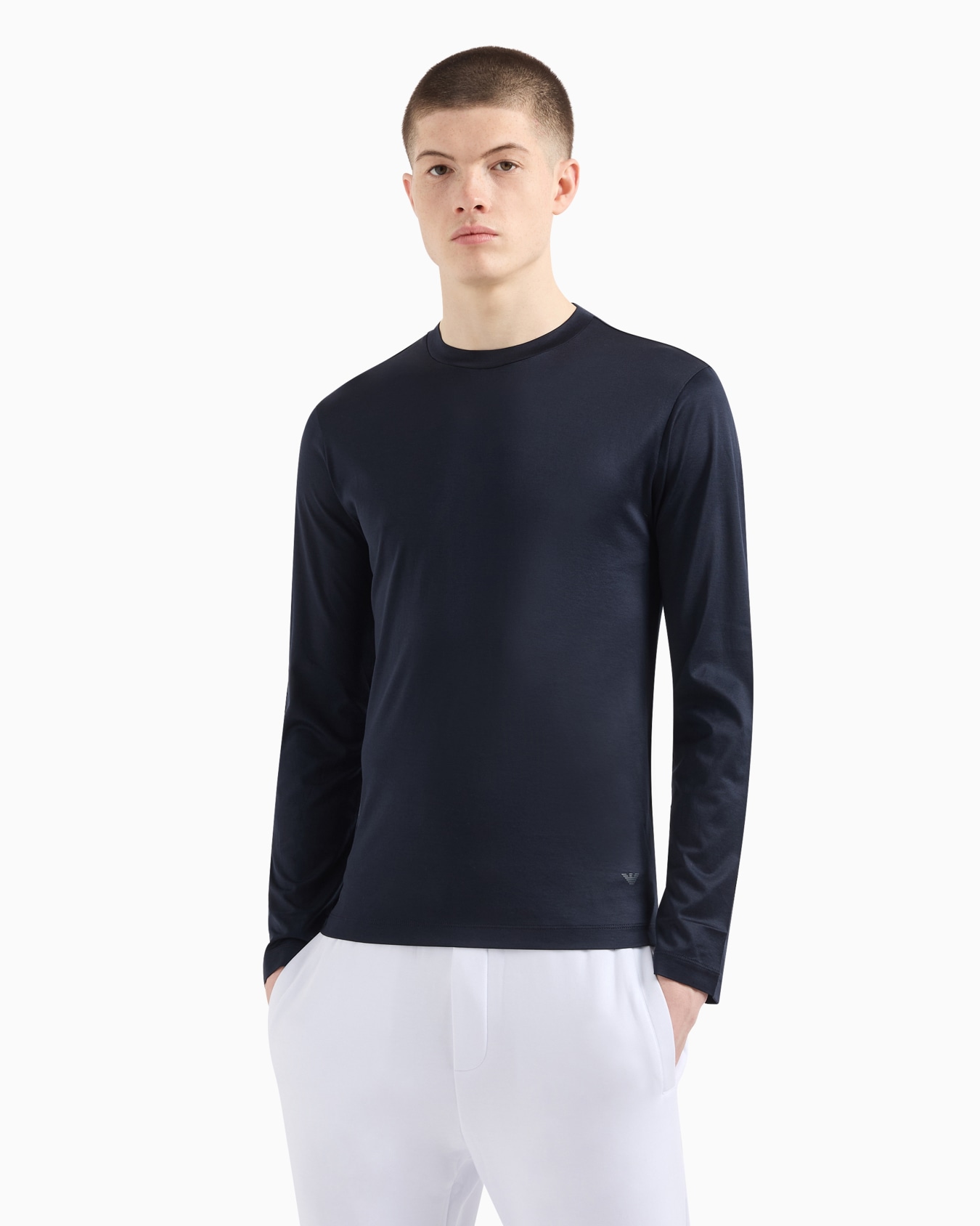 ASV Lyocell-blend jersey jumper Slide 3