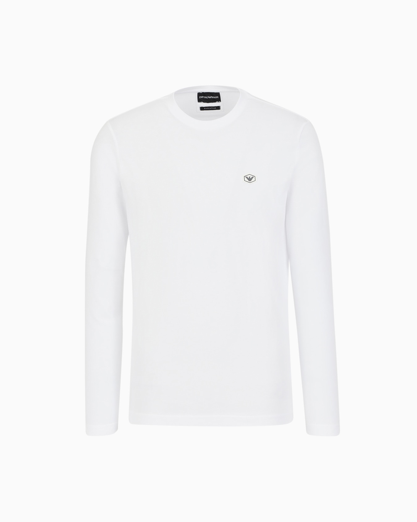 Jersey de punto supima con microparche de logotipo Diapositiva 0
