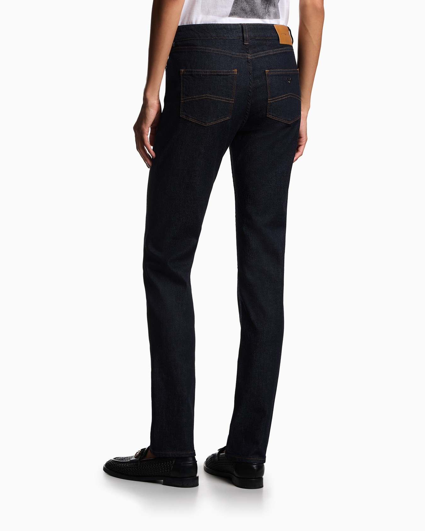 J18 high-rise skinny-leg jeans in comfort mercerised denim Slide 2