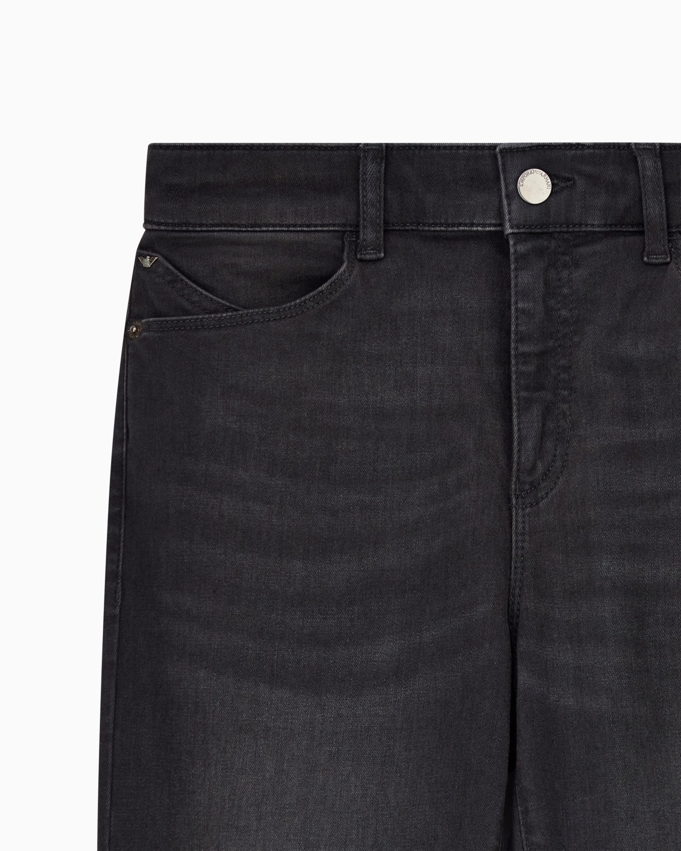 J18 High-waisted skinny-fit stonewashed comfort-denim jeans Slide 4