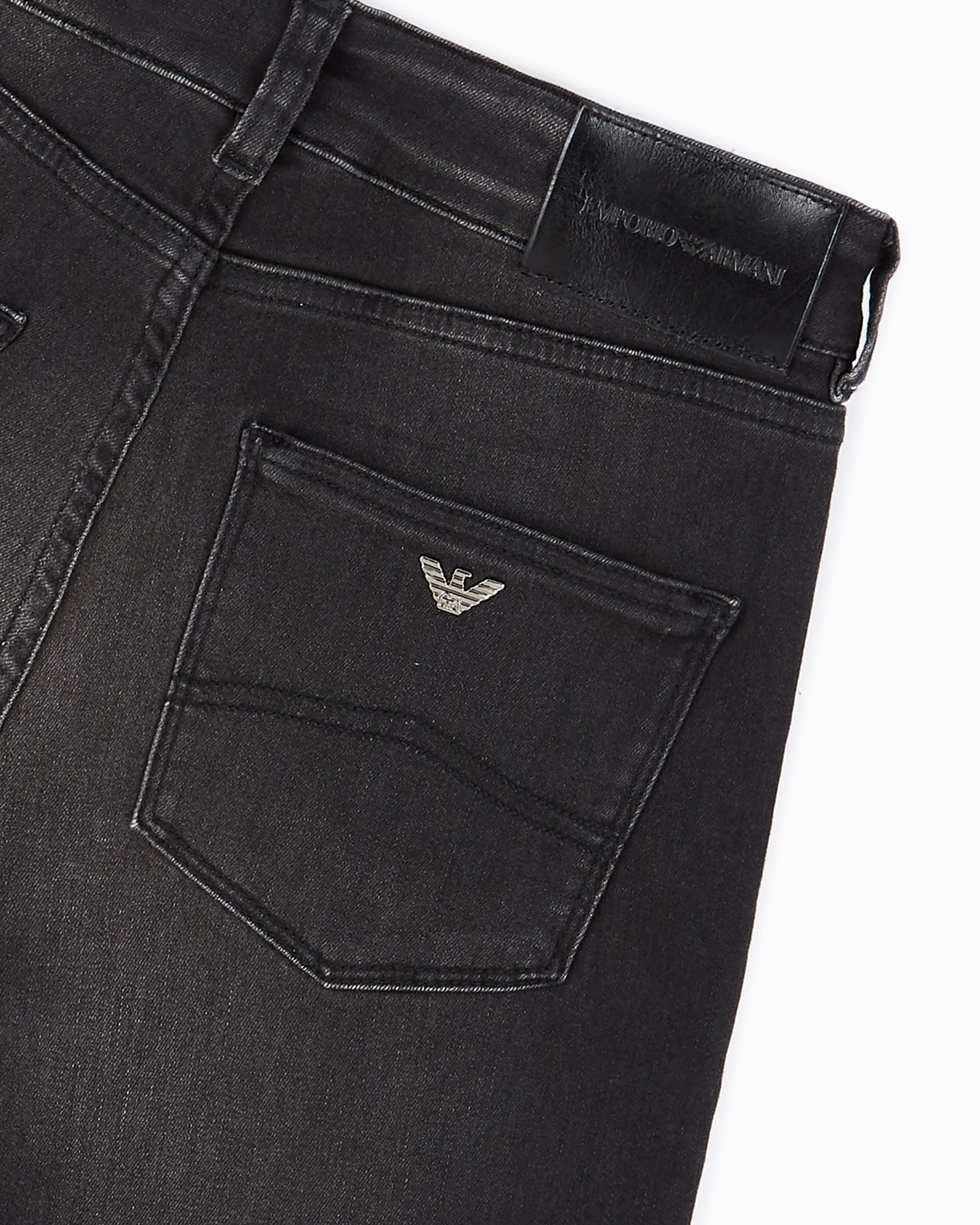 J18 High-waisted skinny-fit stonewashed comfort-denim jeans Slide 6