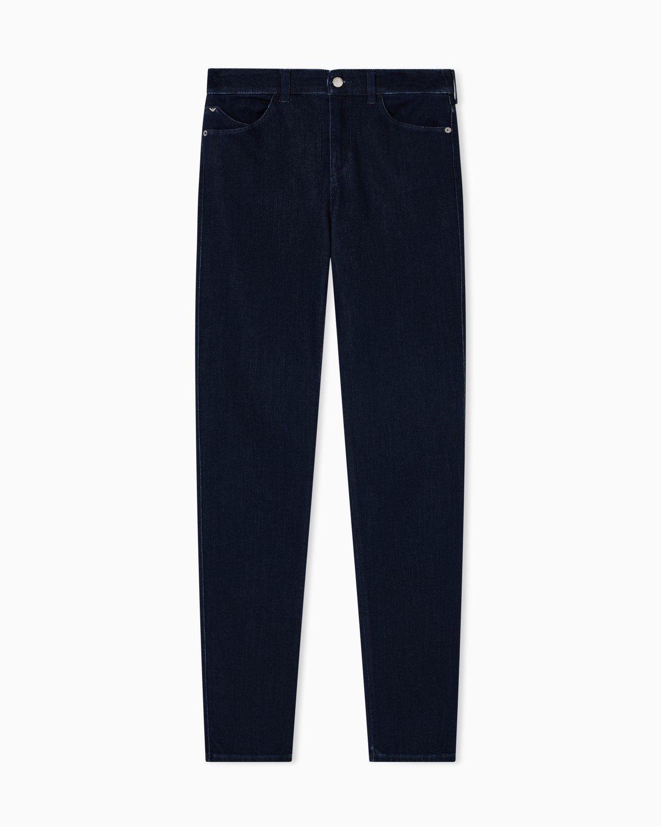 J18 High-waisted skinny leg jeans in a Lyocell blend denim Slide 0