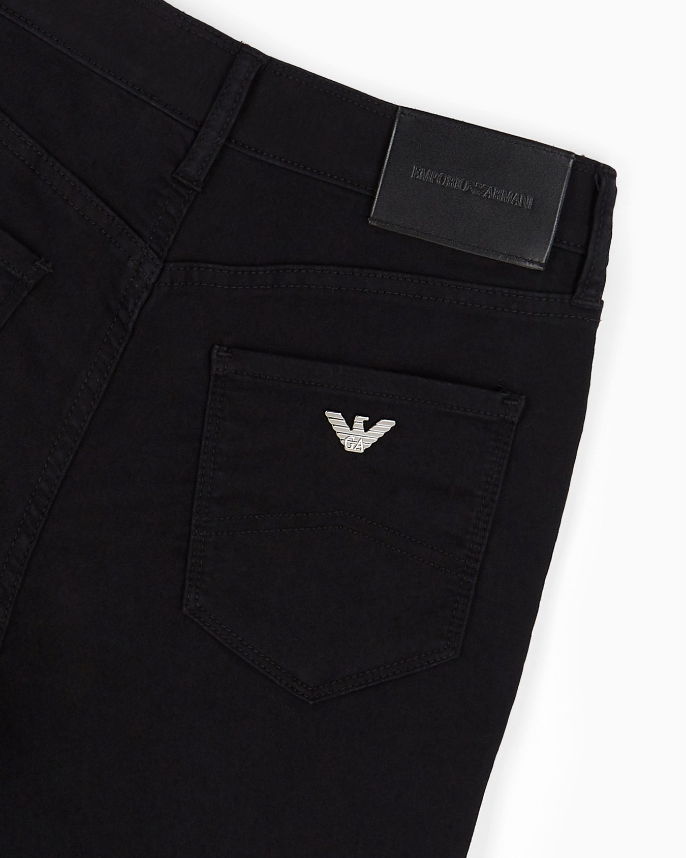 Jeans J20 mit hohem Bund und sehr schmalem Bein aus Stretch-Denim Folie 6