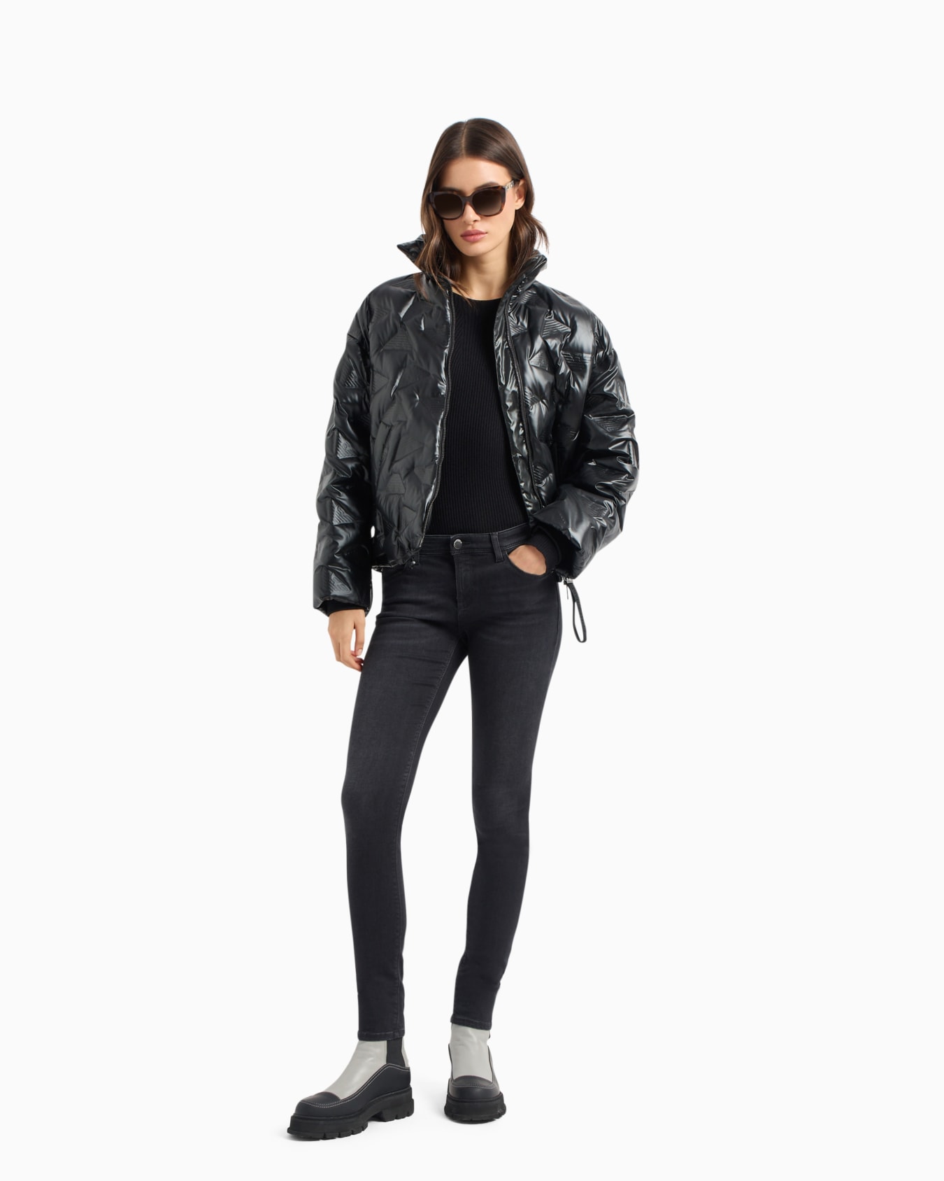 スリムジーンズ スライドする 3