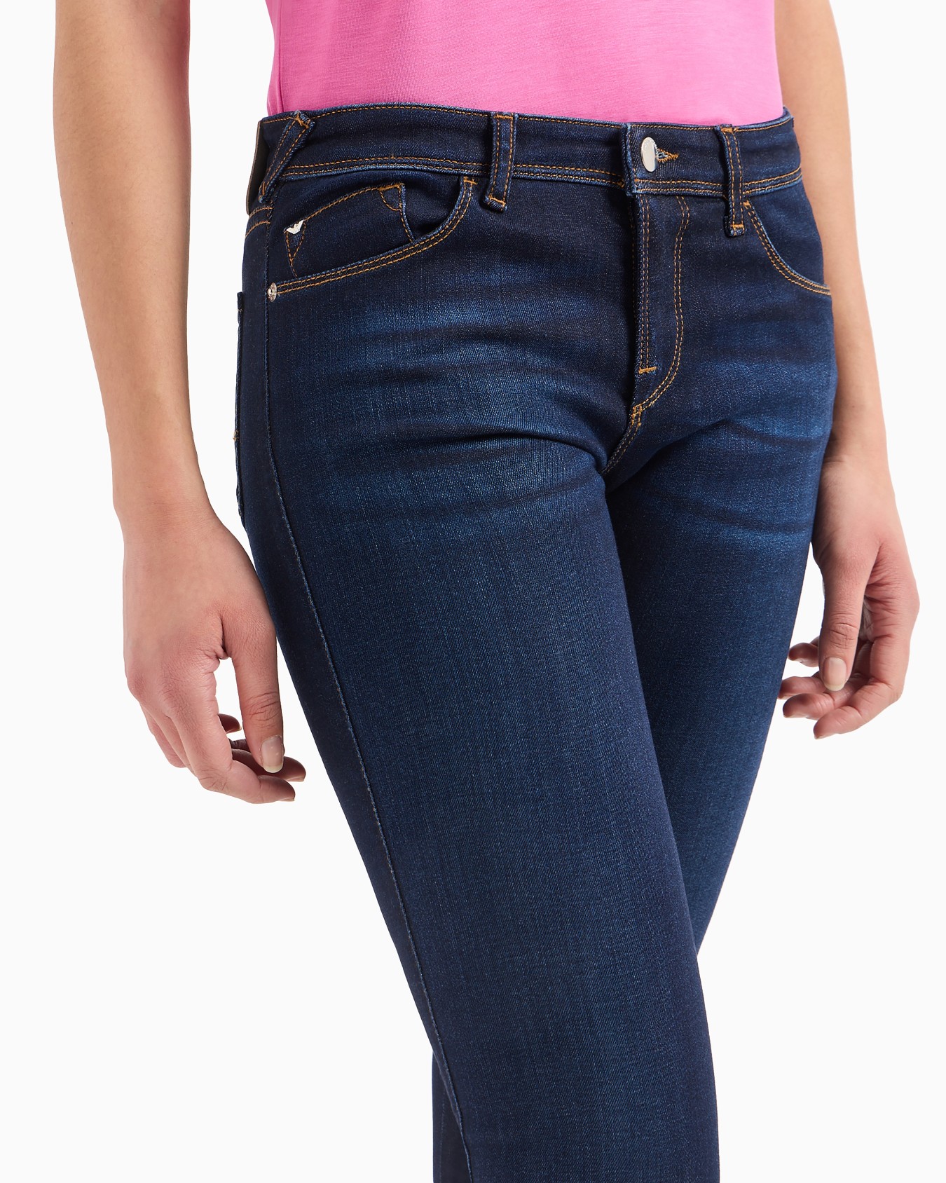 J28 Skinny jeans in viscose-blend stretch denim Slide 5