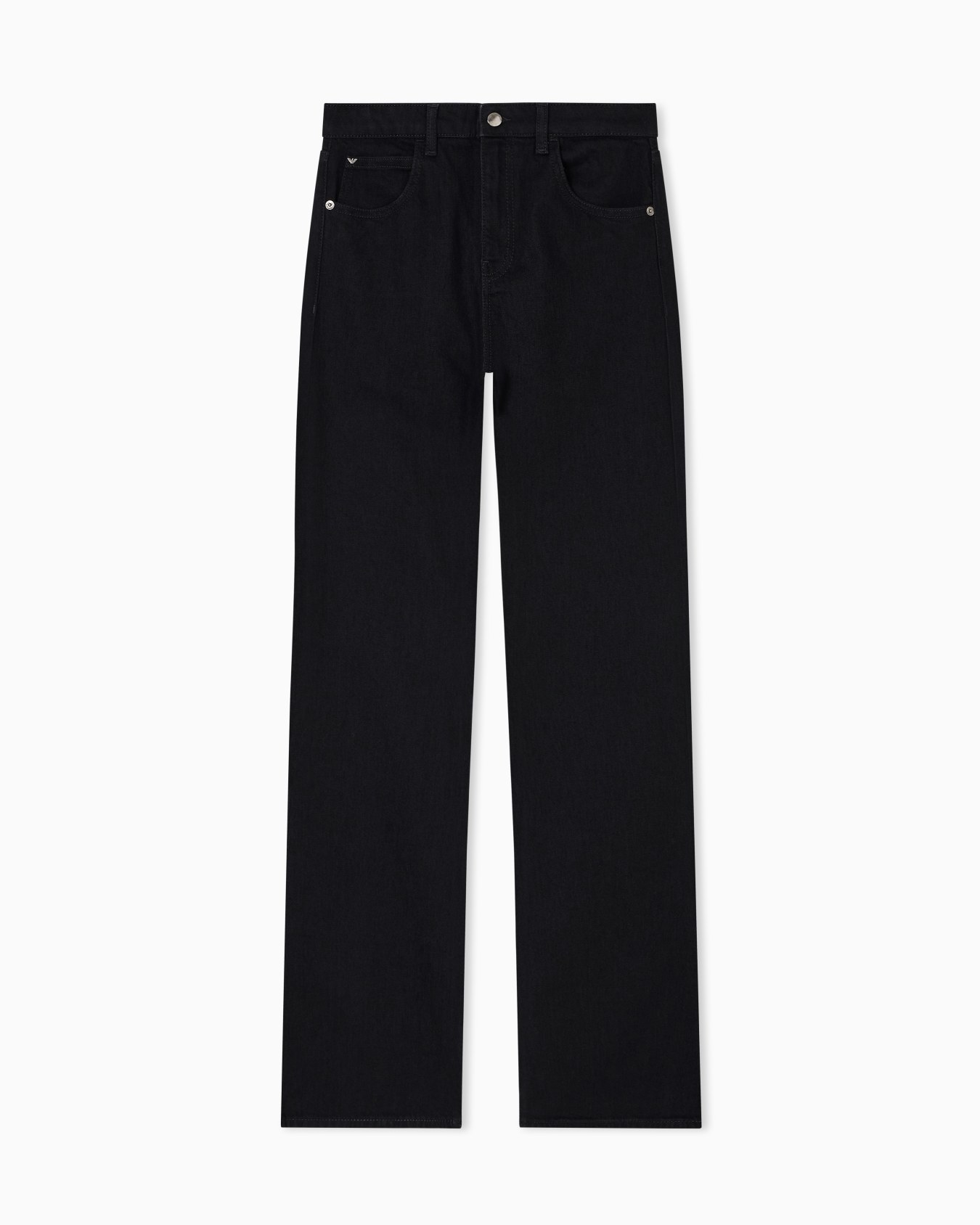 J47 Mid to high-rise, flared-leg, comfort-denim jeans Slide 0