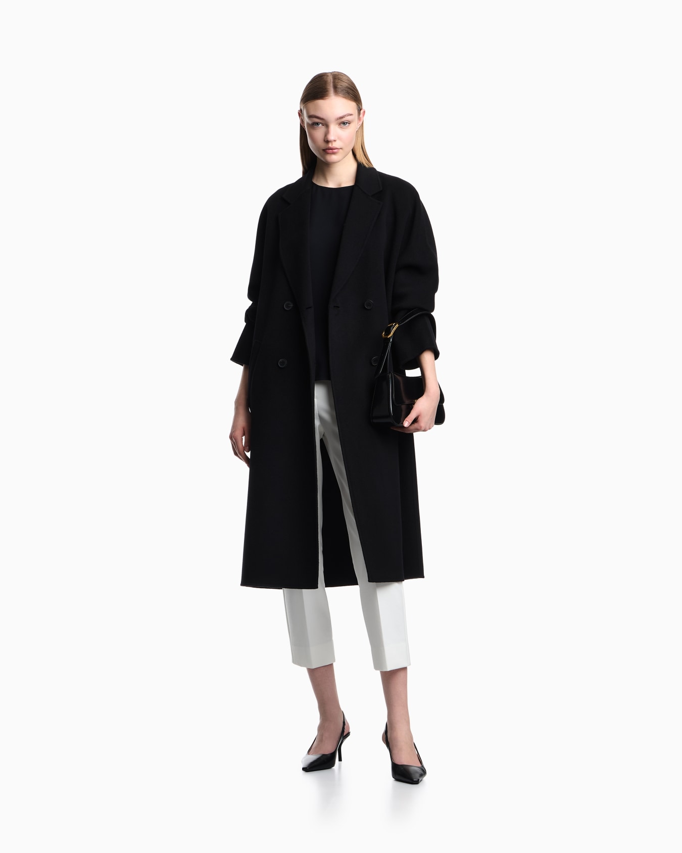 Doppelreihiger Mantel aus Wolle-Kaschmir Folie 3