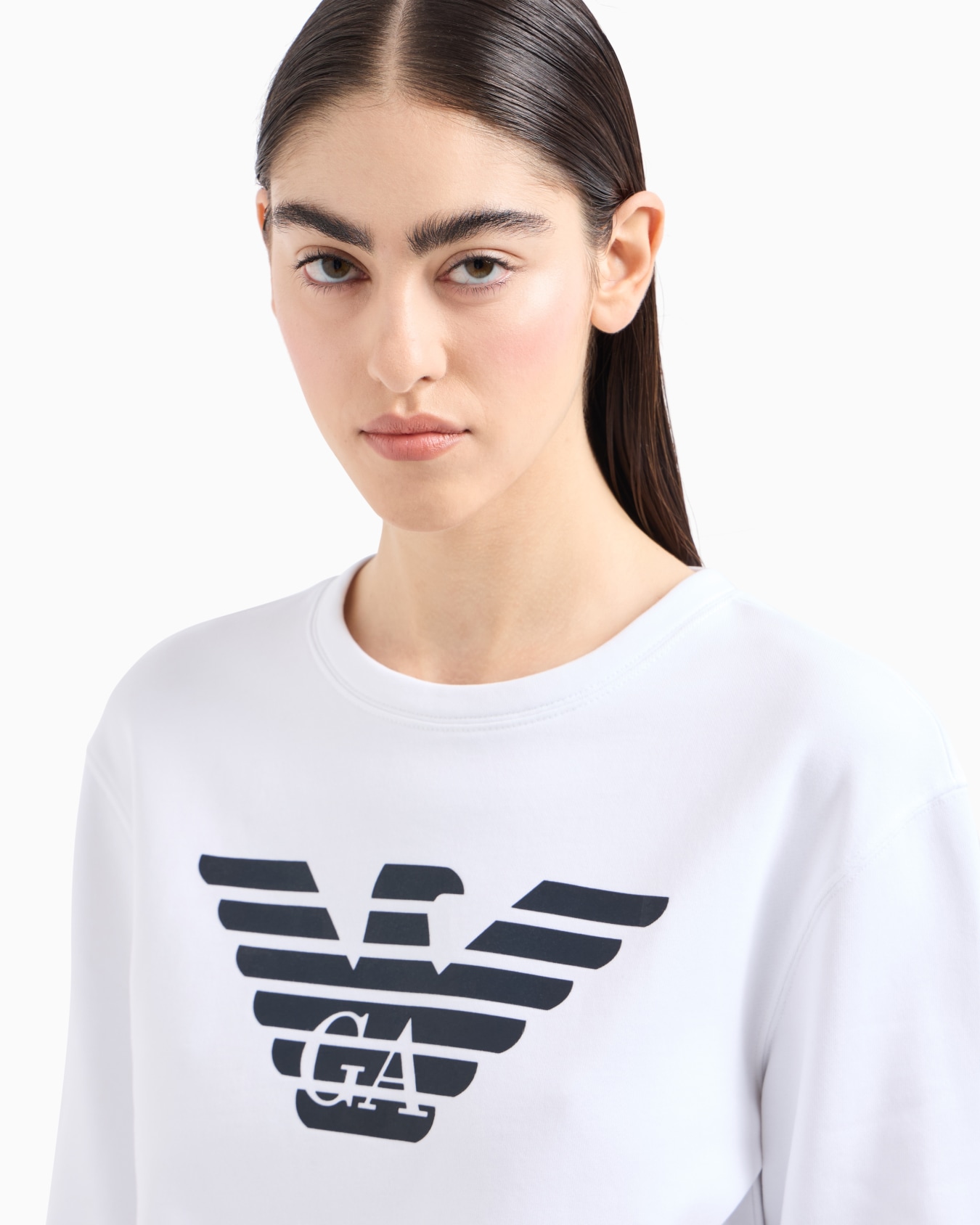 ASV organic jersey sweatshirt with logo Slide 4