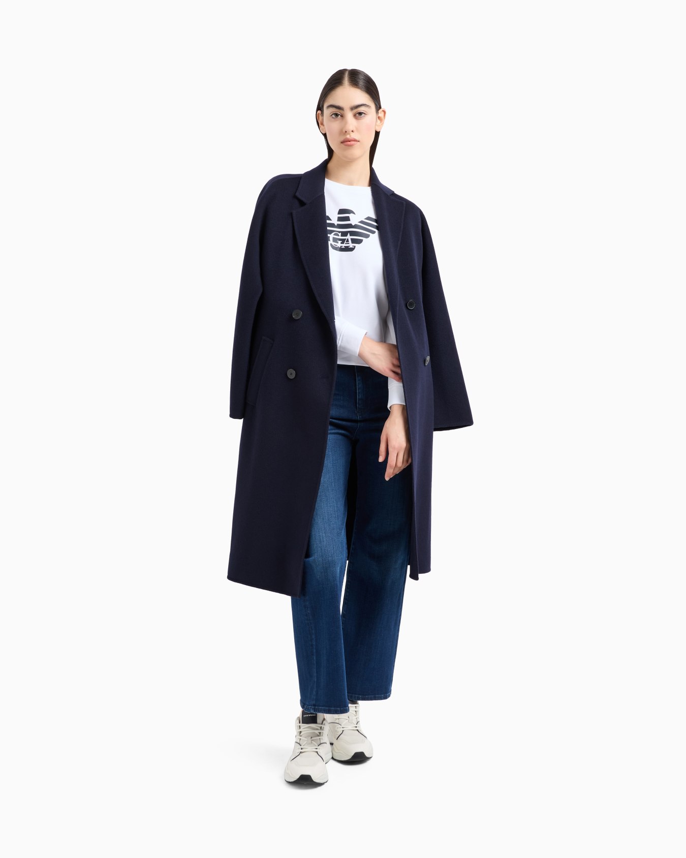 ASV organic jersey sweatshirt with logo Slide 1