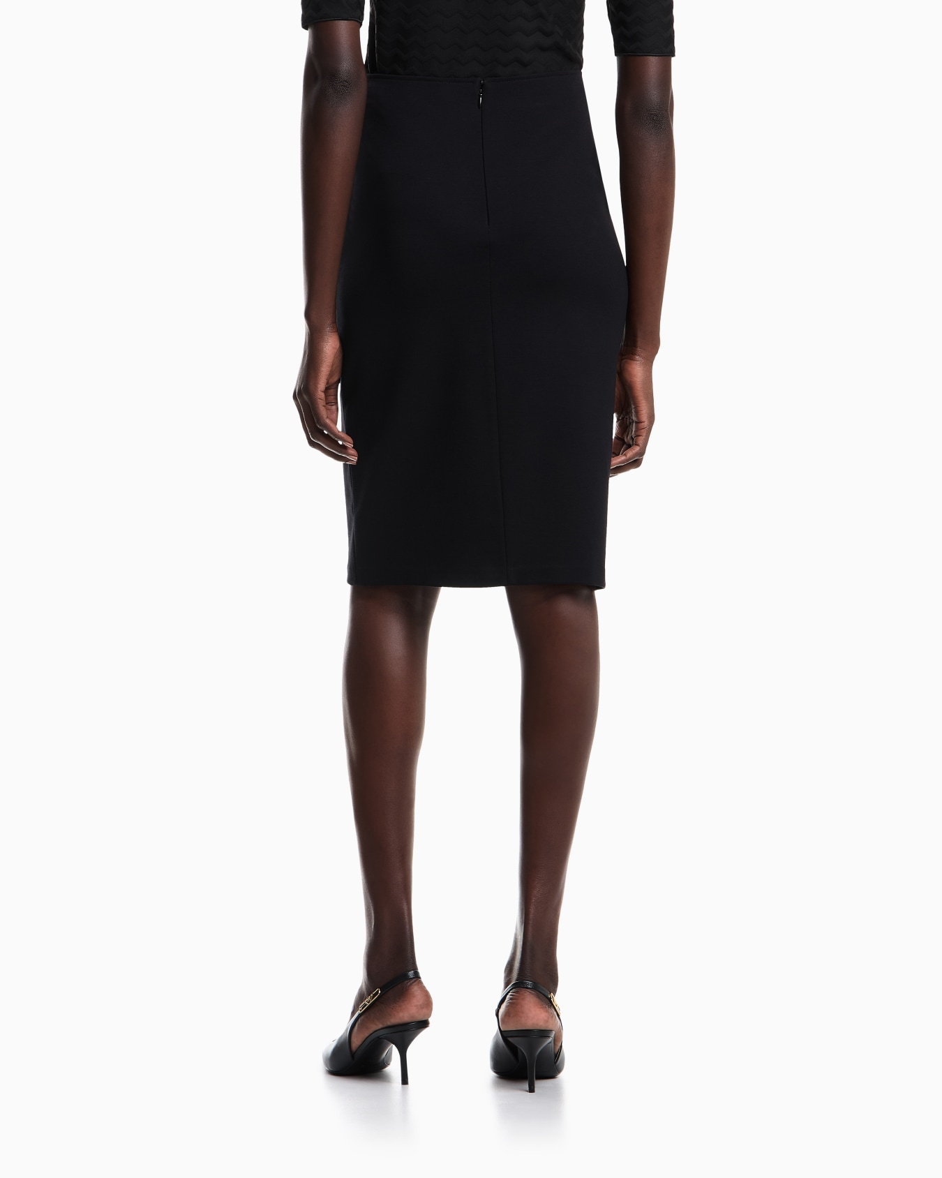 Milano-stitch pencil skirt Slide 2
