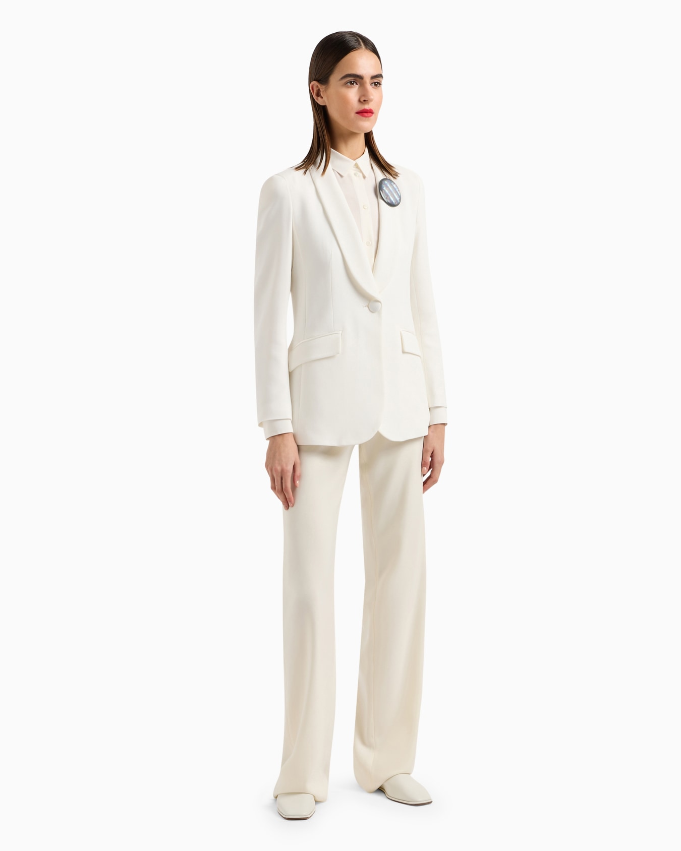 Techno cady palazzo trousers Slide 3