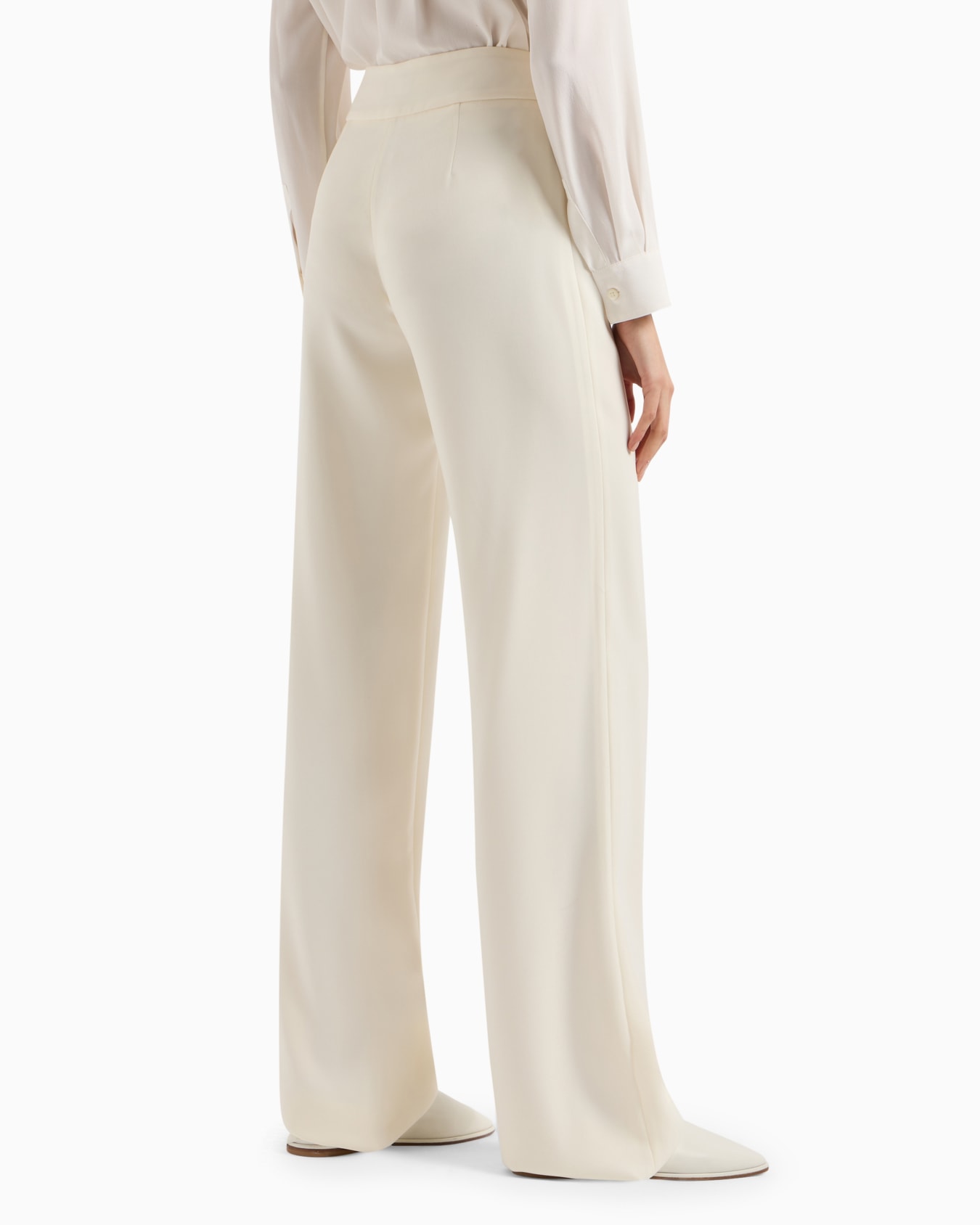 Techno cady palazzo trousers Slide 2