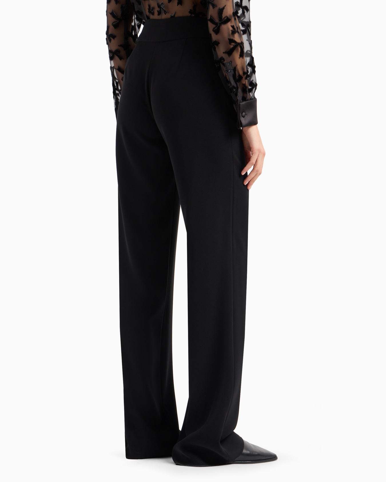 Techno cady palazzo trousers Slide 2