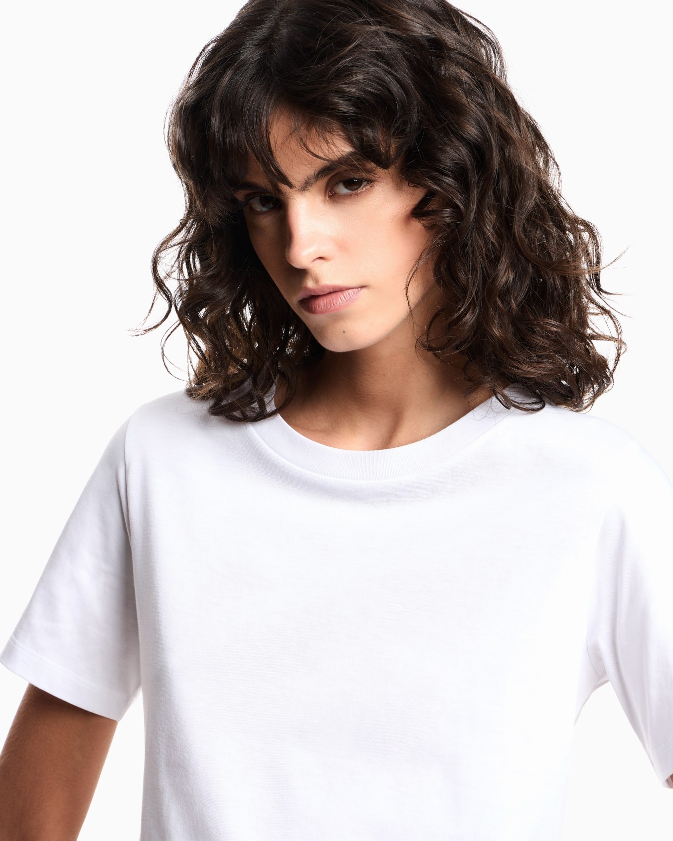 Camiseta en punto de algodón pima Diapositiva 4