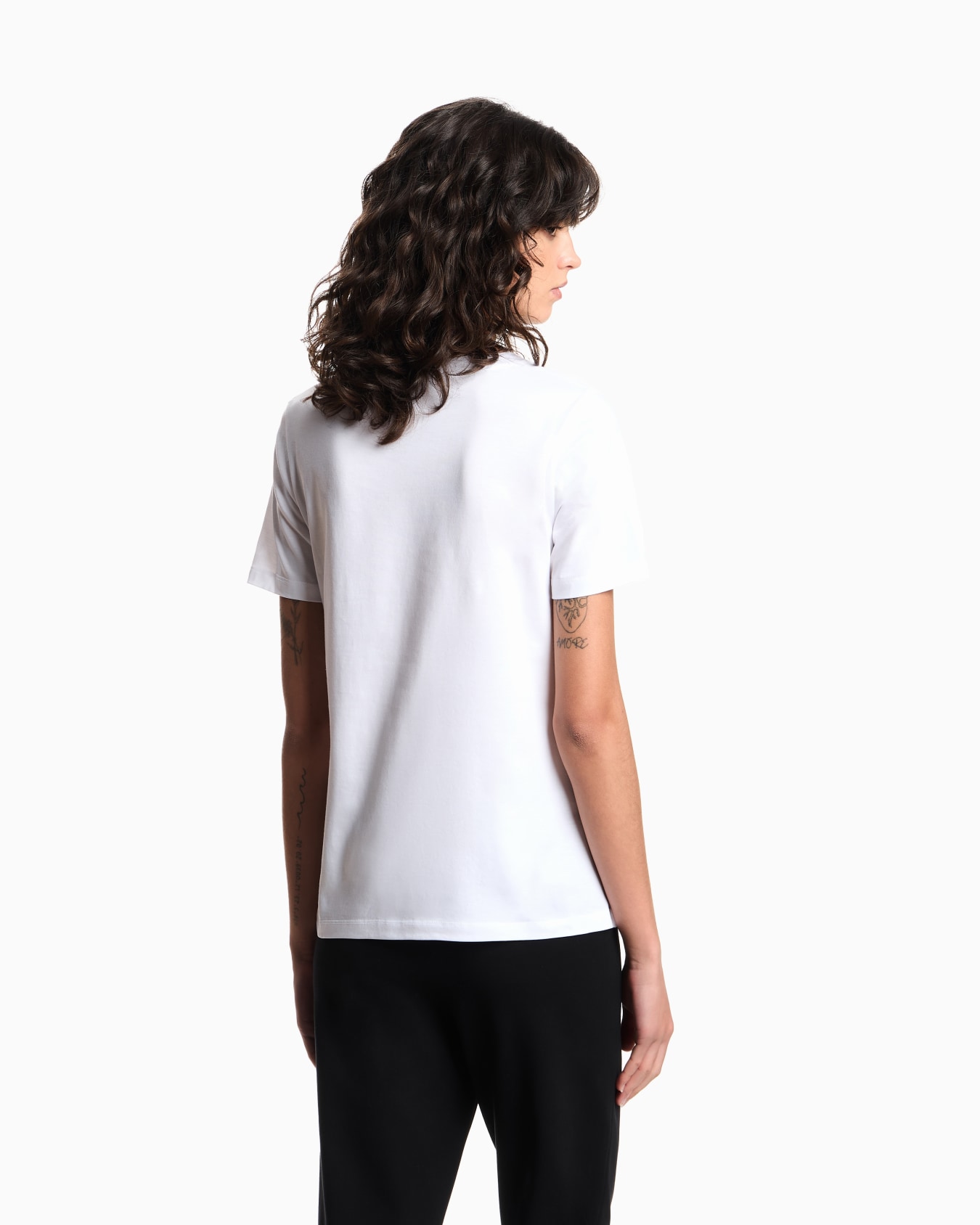 Camiseta en punto de algodón pima Diapositiva 2