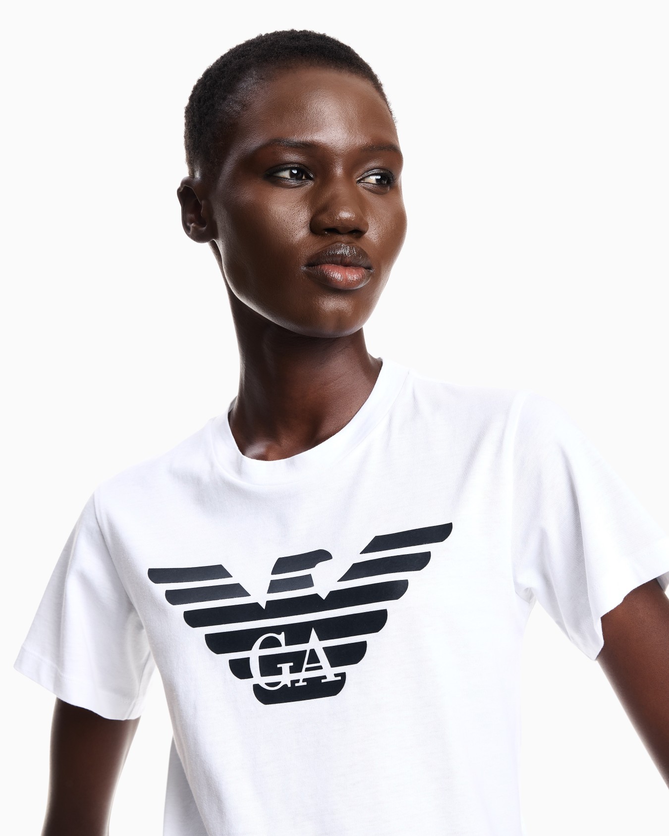 ASV organic-jersey T-shirt with logo print Slide 4