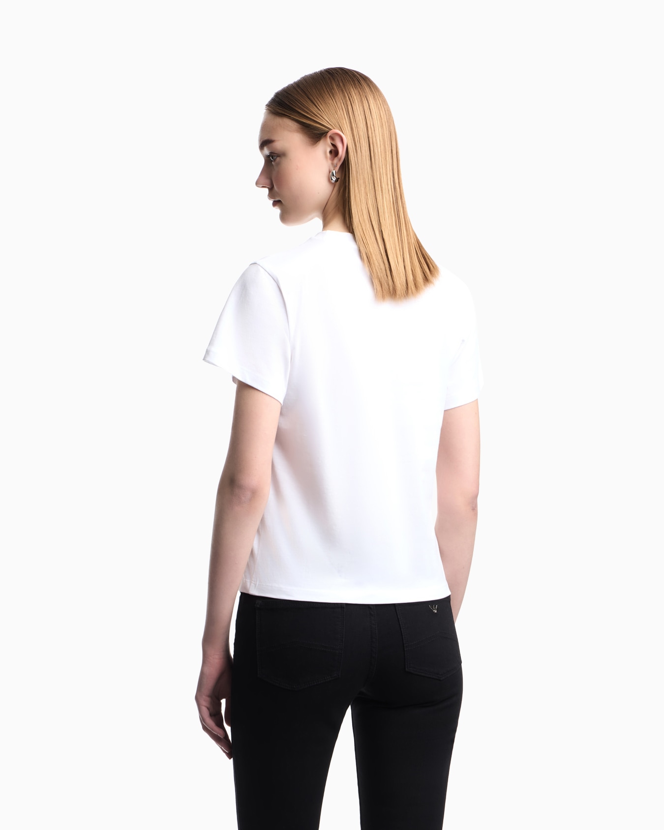 Camiseta de punto orgánico con estampado de logotipo ASV Diapositiva 5