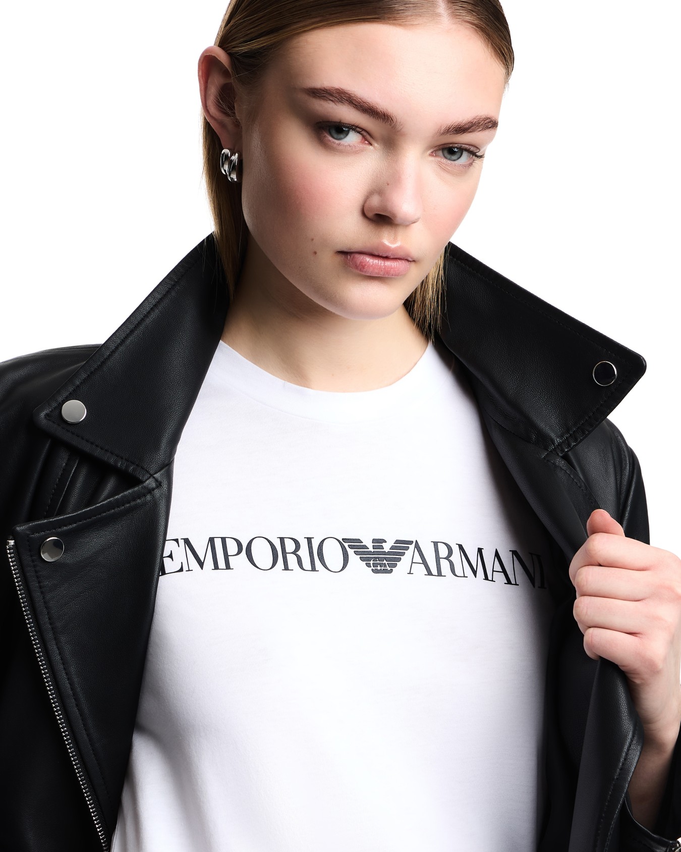 Camiseta de punto orgánico con estampado de logotipo ASV Diapositiva 6