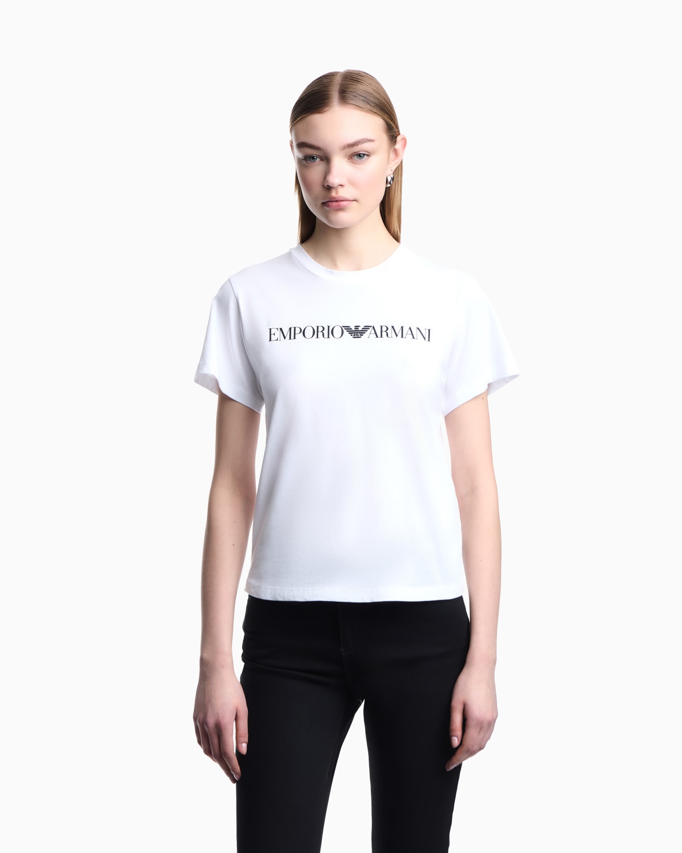 ASV organic-jersey T-shirt with logo print Slide 3