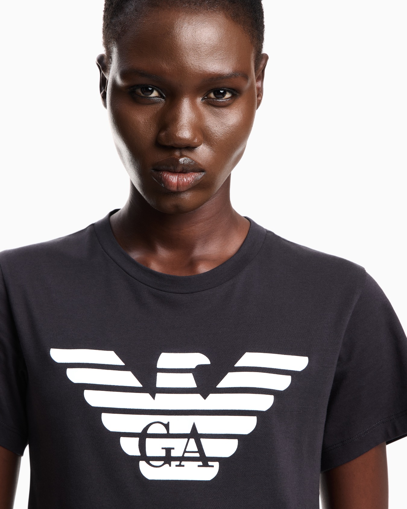 ASV organic-jersey T-shirt with logo print Slide 4