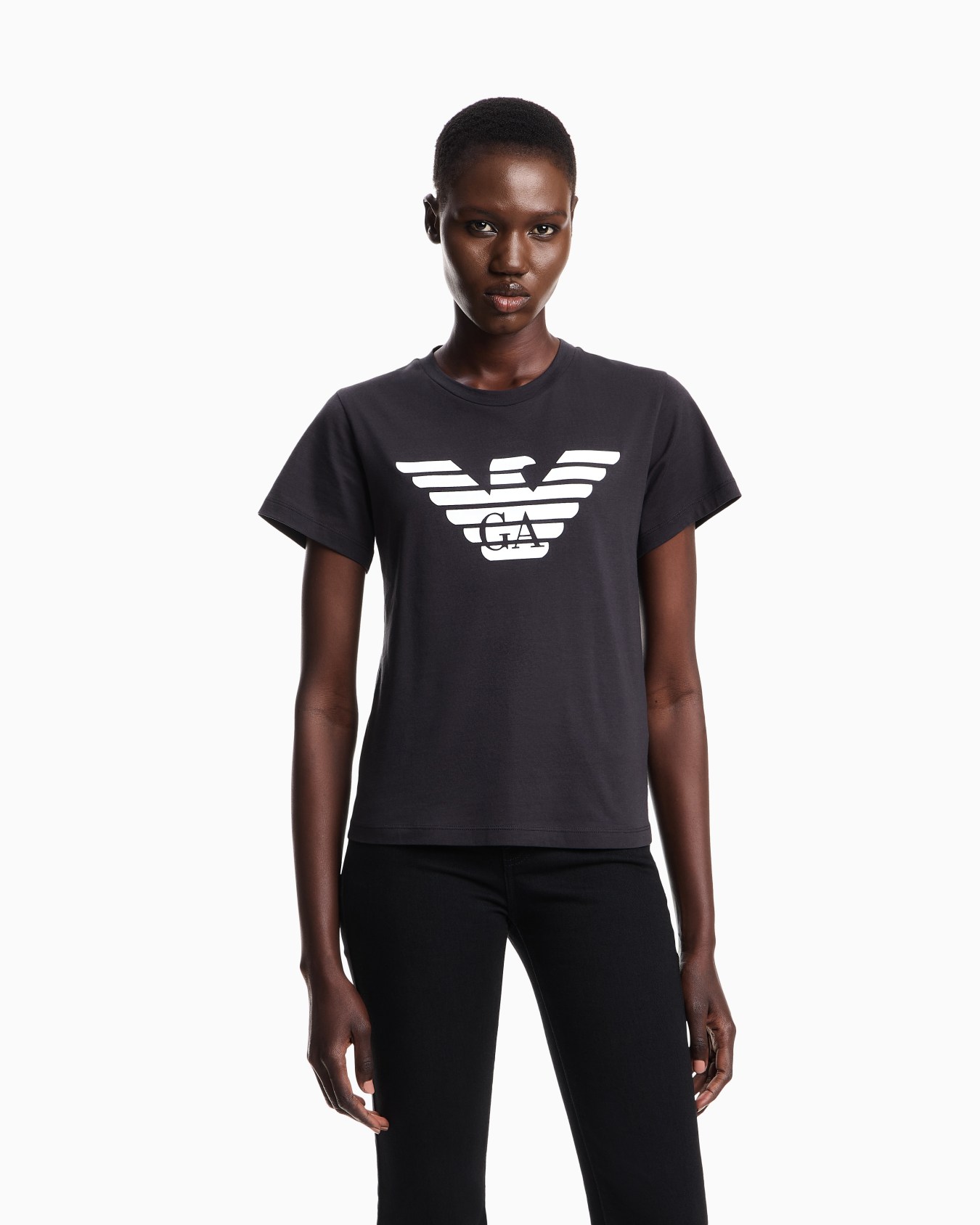 ASV organic-jersey T-shirt with logo print Slide 3