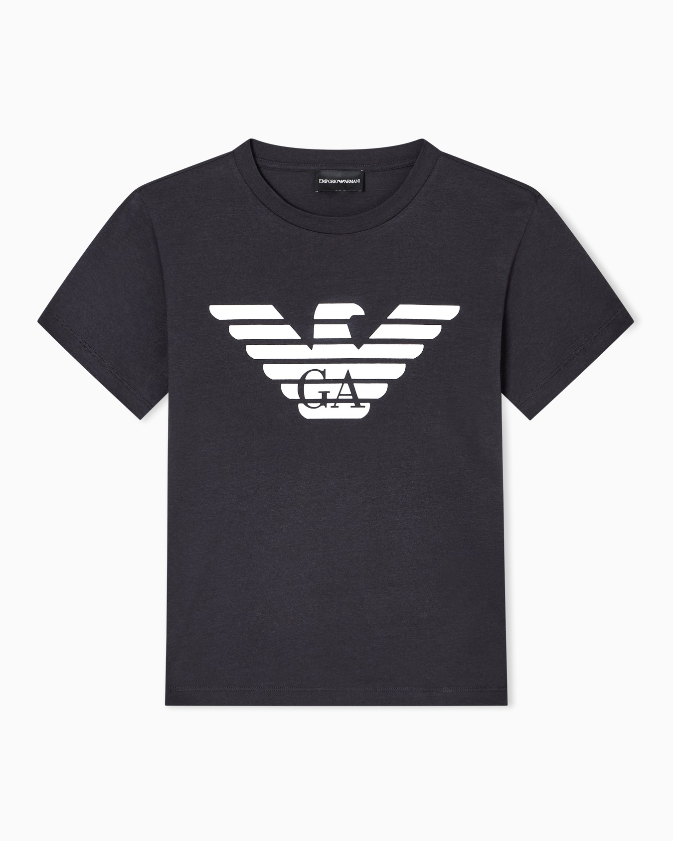 ASV organic-jersey T-shirt with logo print Slide 0
