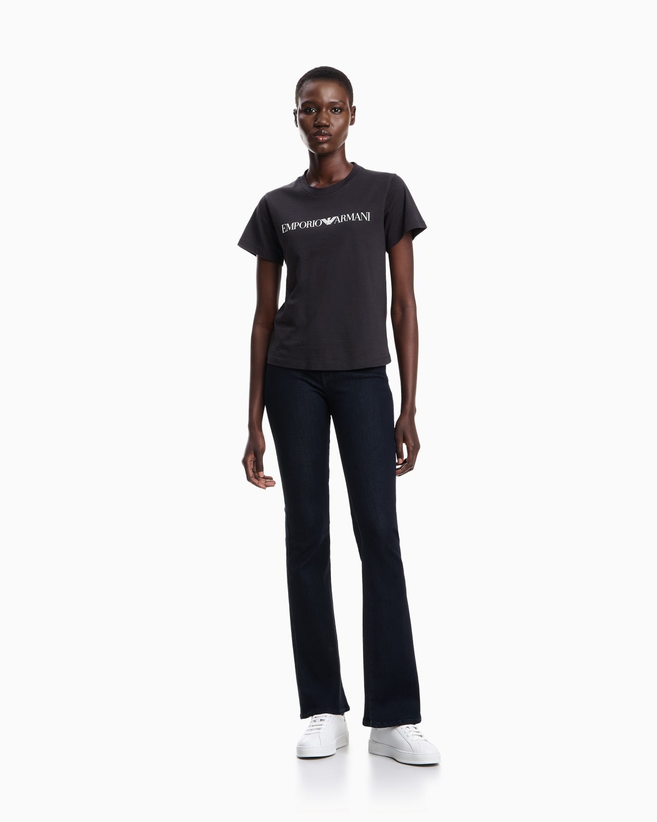 ASV organic-jersey T-shirt with logo print Slide 1