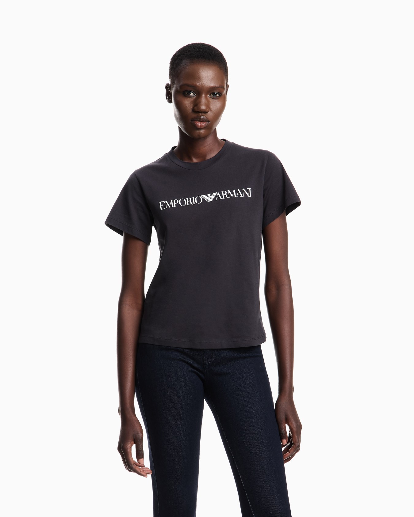 ASV organic-jersey T-shirt with logo print Slide 3