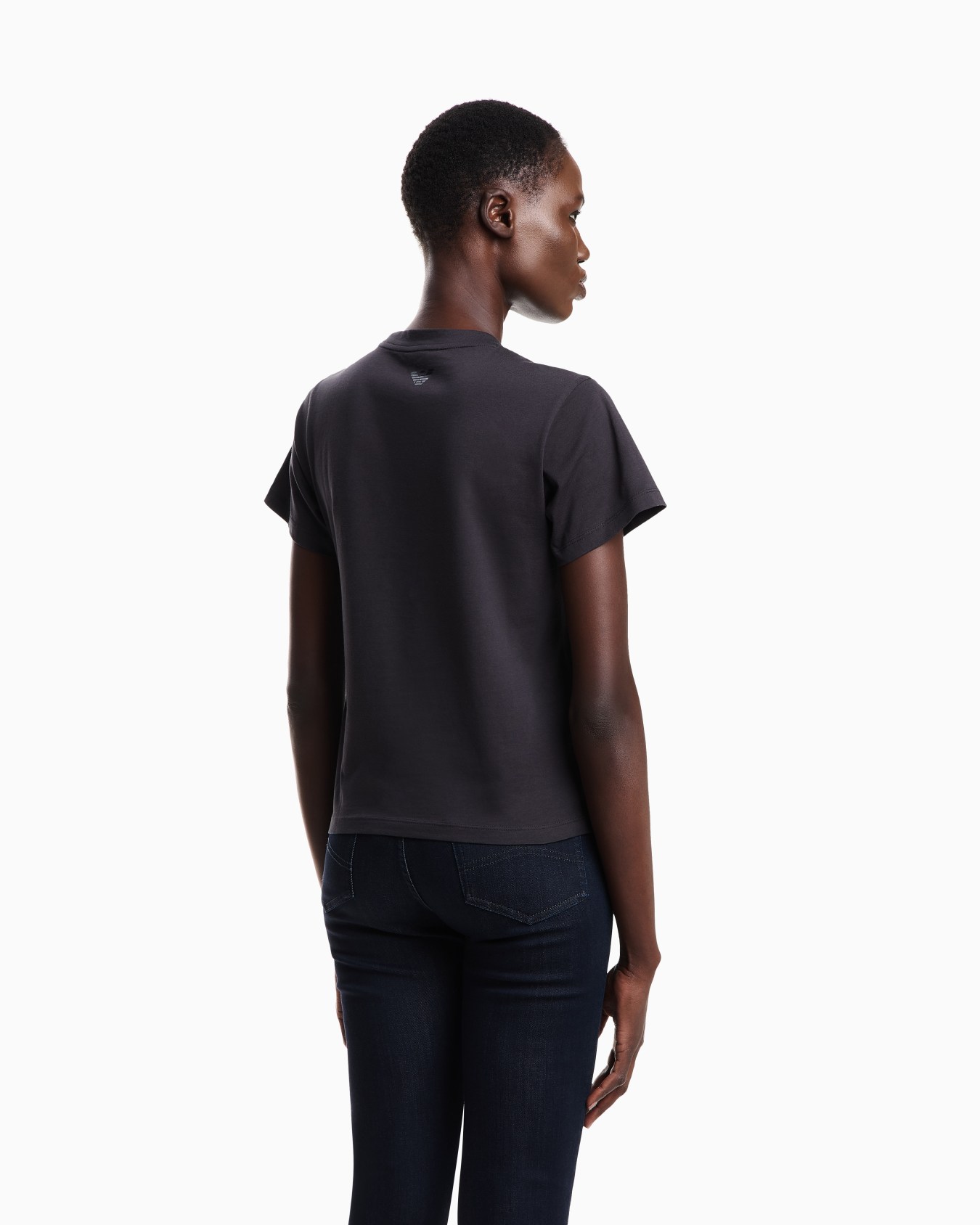 ASV organic-jersey T-shirt with logo print Slide 2