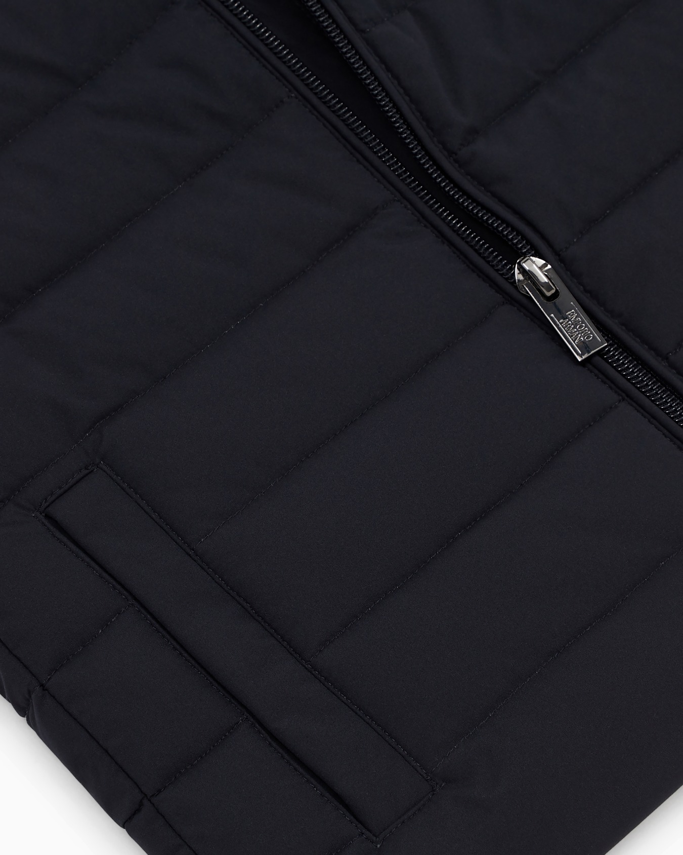 Chaqueta de plumas sin mangas en nailon acolchado con pluma reciclada ASV Diapositiva 3