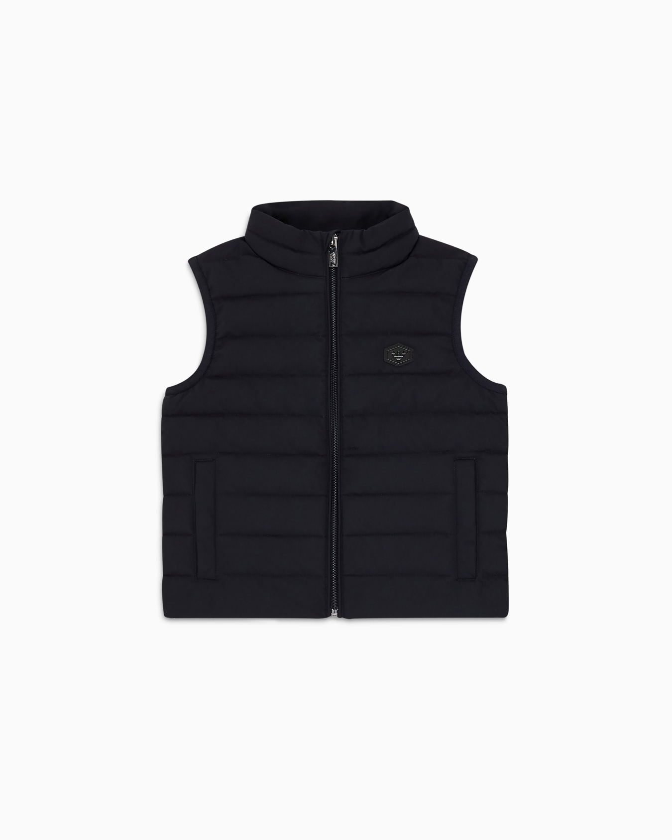 Chaqueta de plumas sin mangas en nailon acolchado con pluma reciclada ASV Diapositiva 0