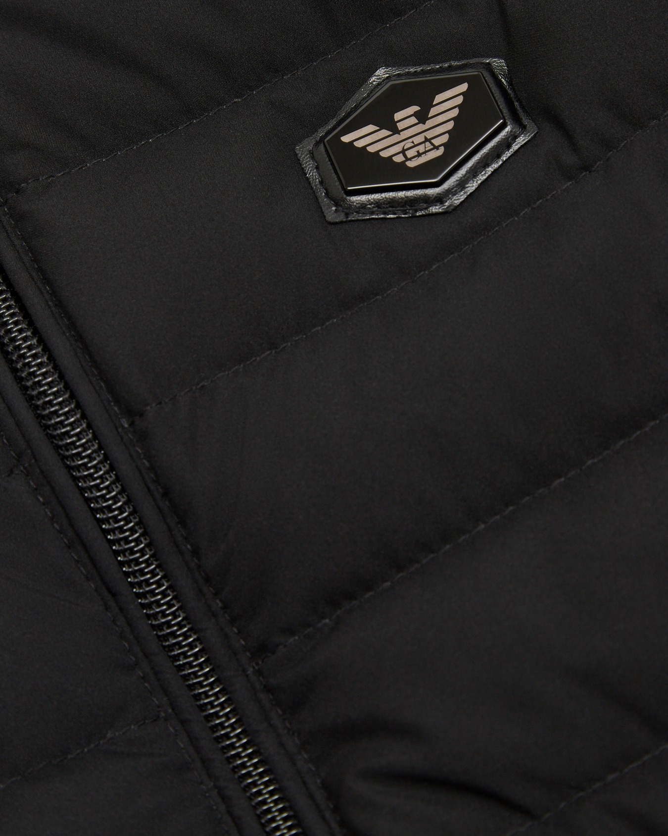 Chaqueta de plumas en nailon acolchado con pluma reciclada ASV Diapositiva 1