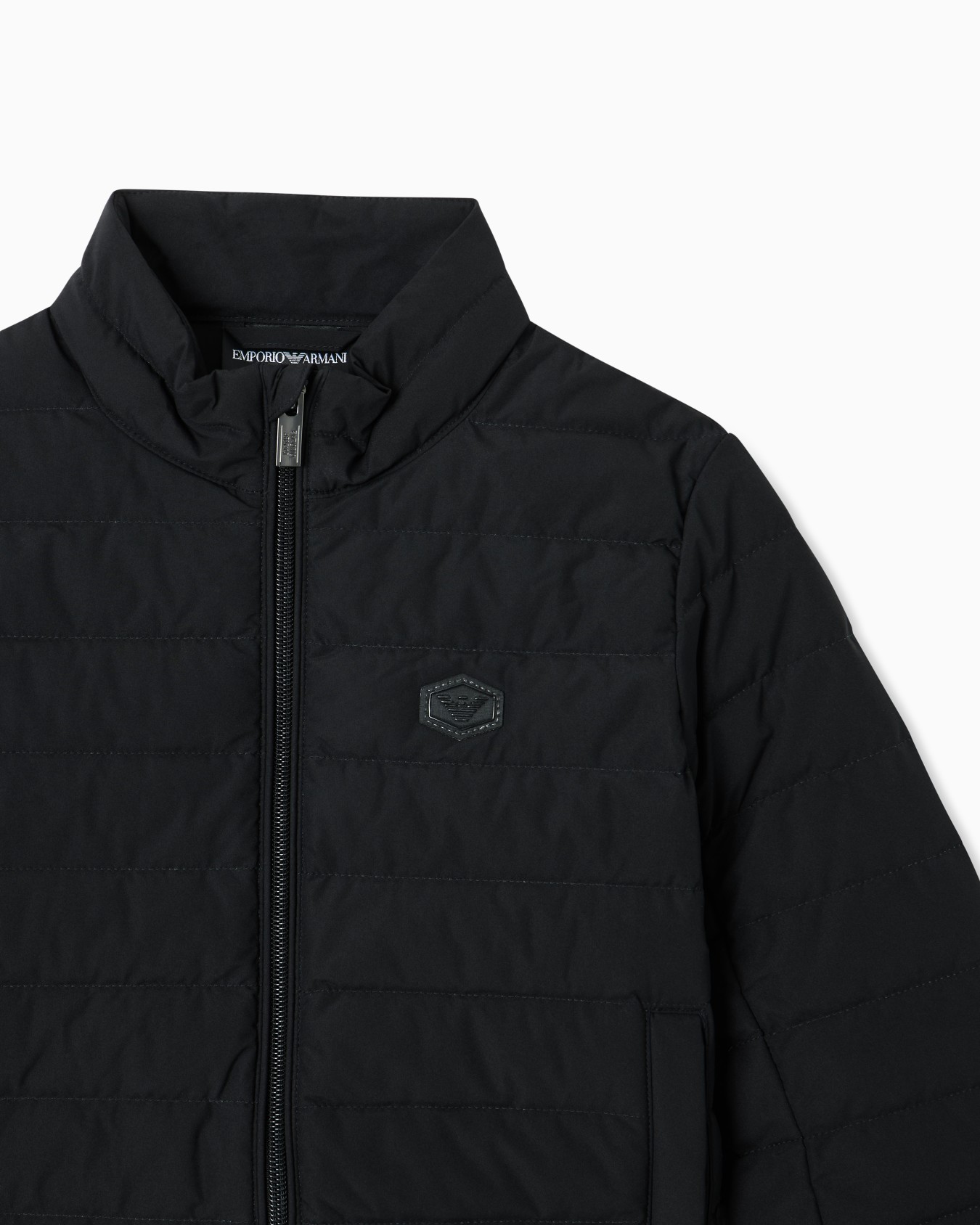 ASV quilted nylon jacket with recycled down Slide 1