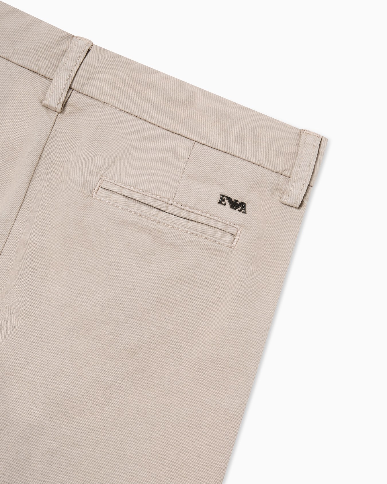 Chino Bermuda shorts in cotton Slide 1