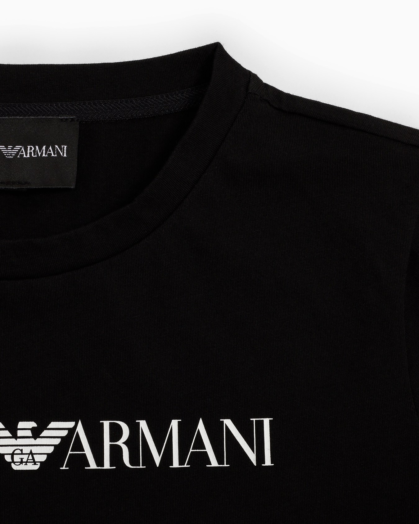 Pima-jersey T-shirt with logo Slide 3